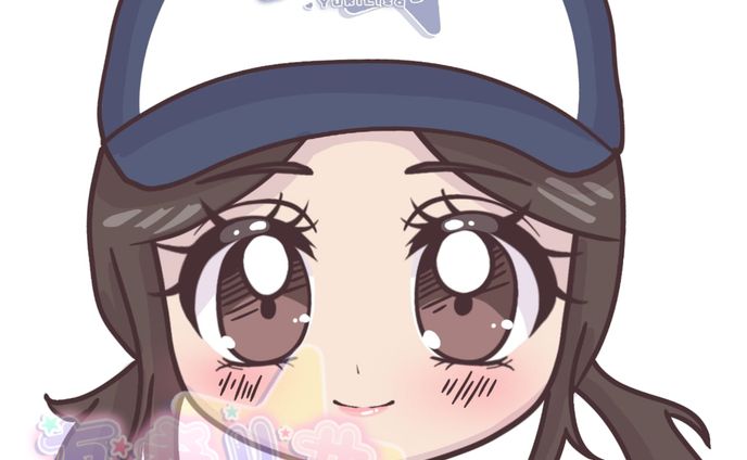 Chibi OC commission art (Headshot full render)
