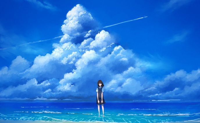 【オリジナル】夏をかける少女