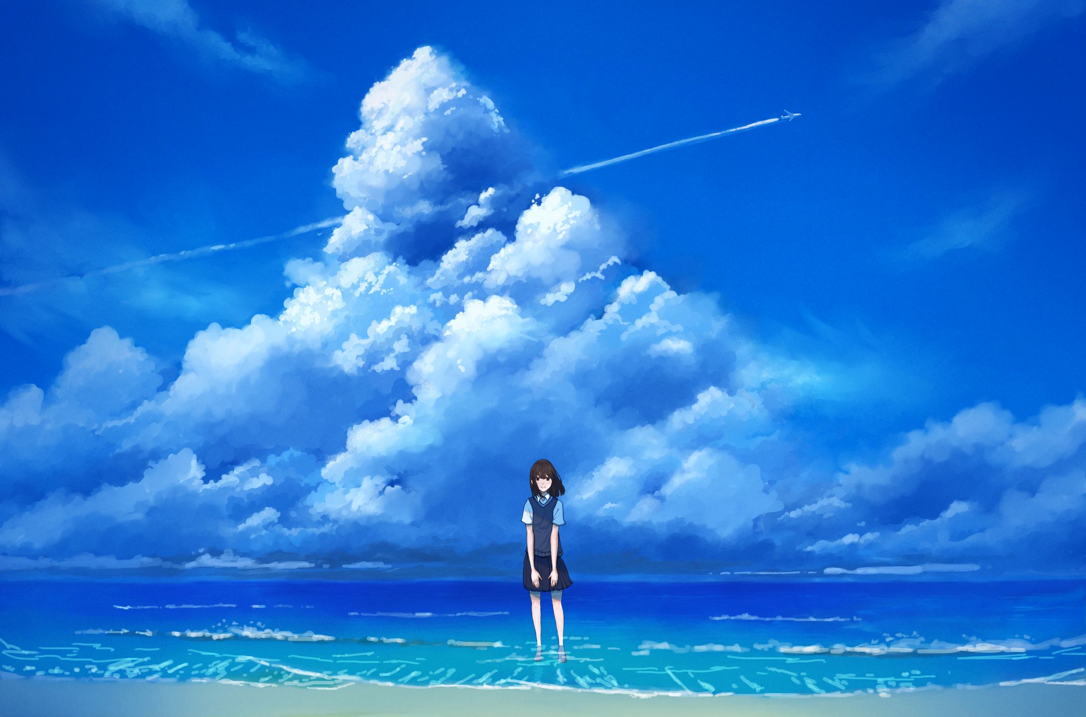 【オリジナル】夏をかける少女-1