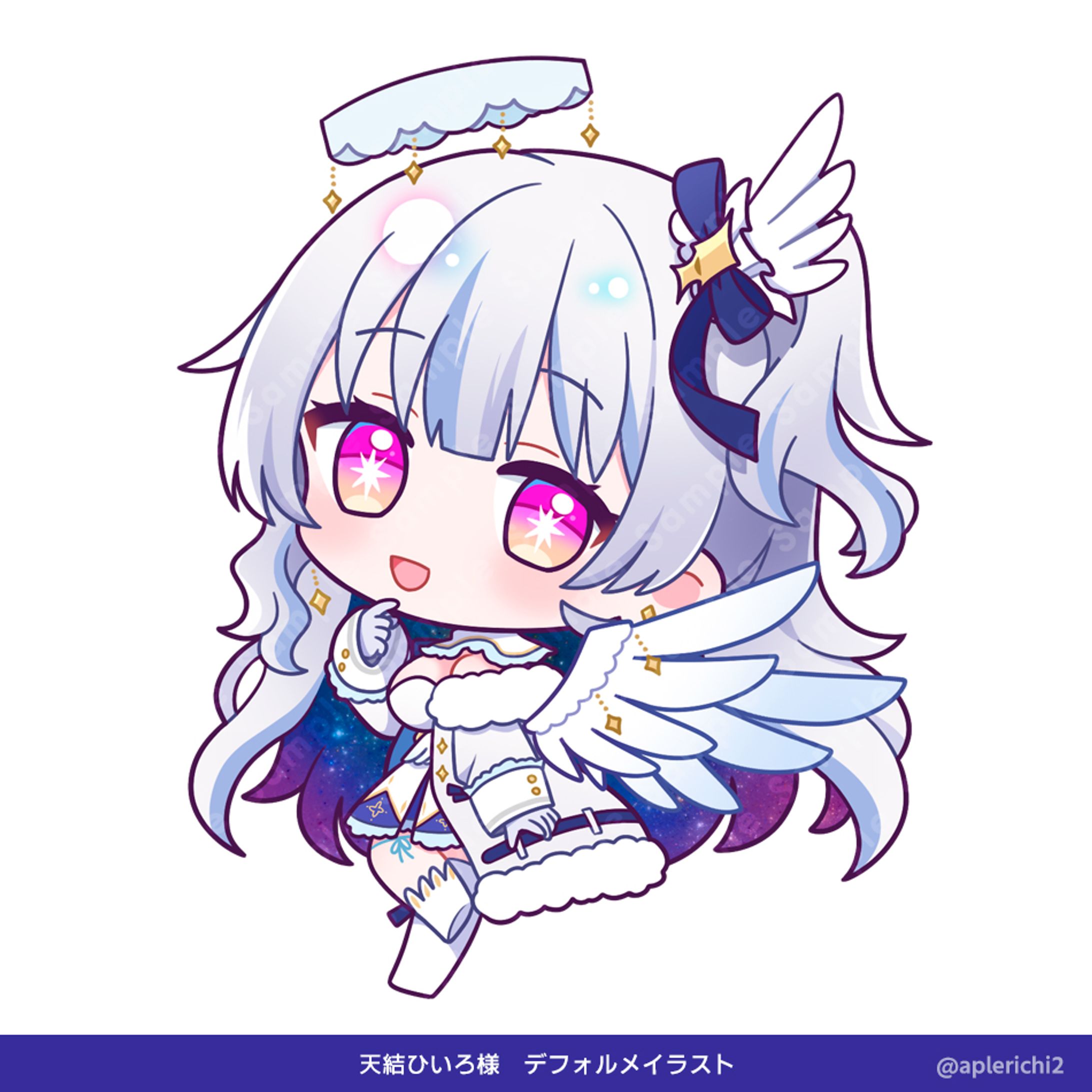 Link Studio-V所属『天結ひいろ』様　イラスト-1