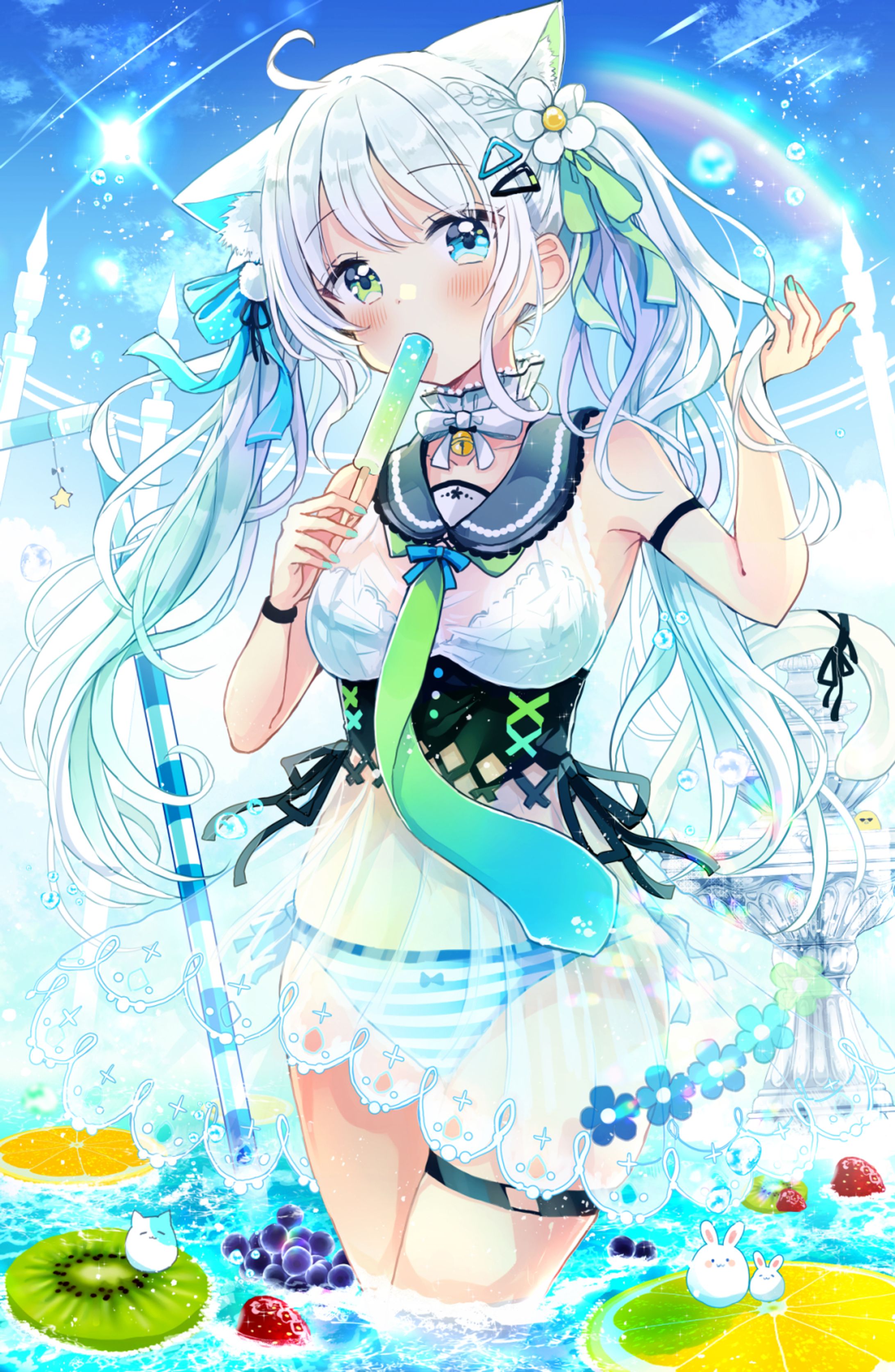 メロンブックス　画集描きおろしイラスト-1