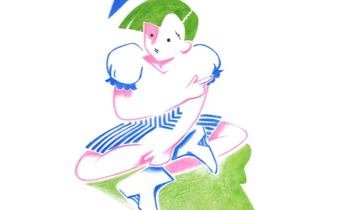 富士山はあっち