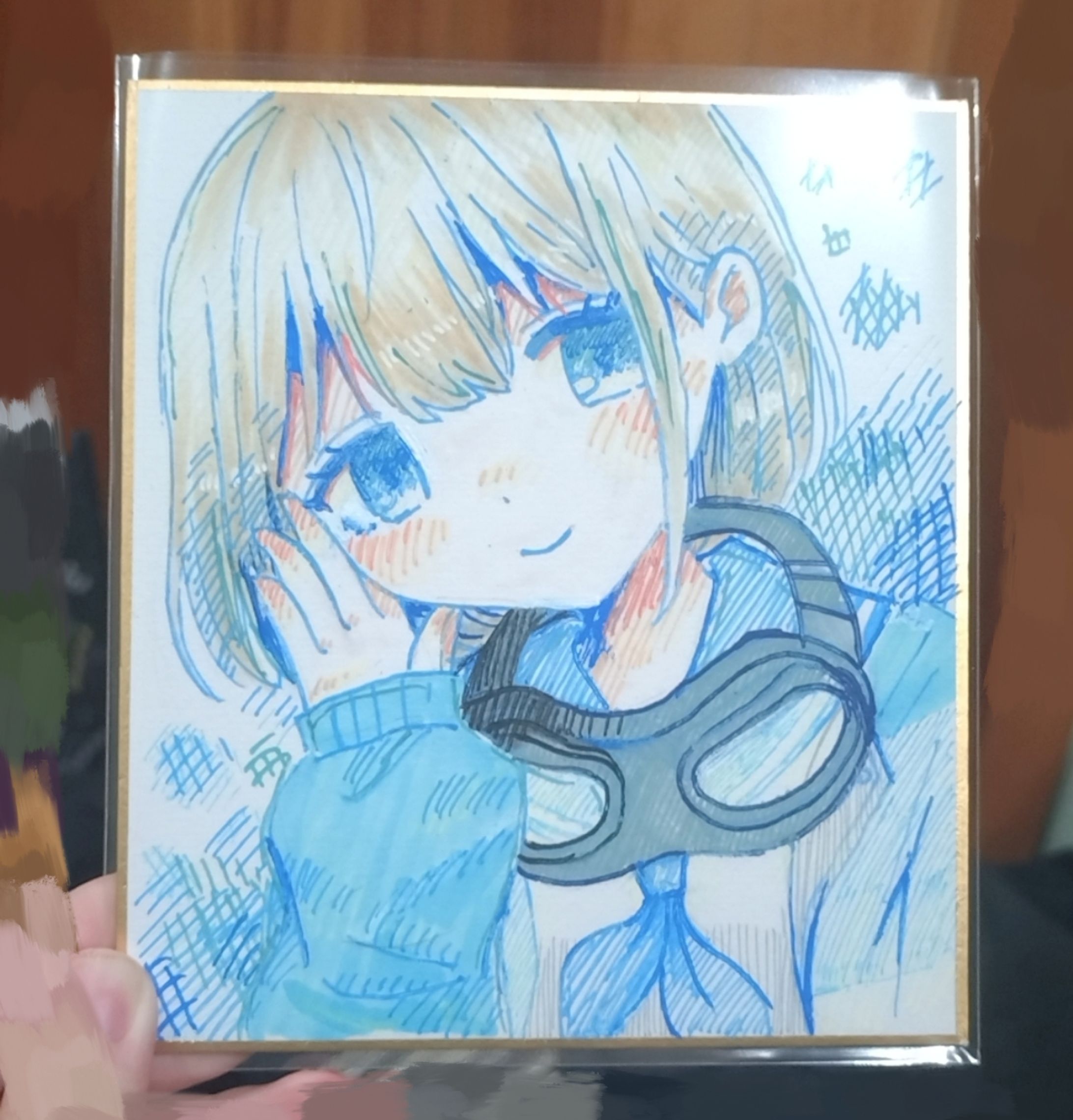 【ご依頼、オリジナル】色紙-1