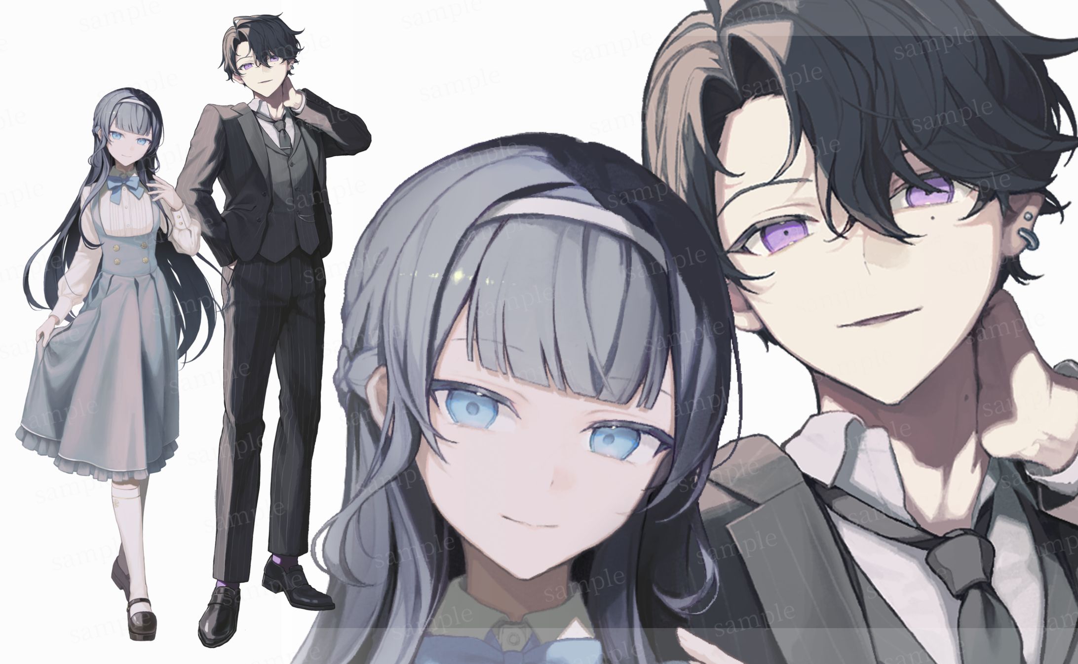 【Works】探索者 キャラデザ&立ち絵｜今日ほよ 様-1