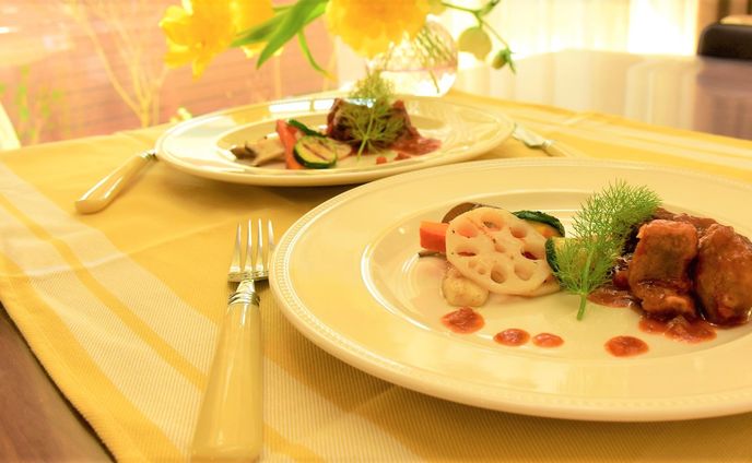 豚肉の赤ワイン煮