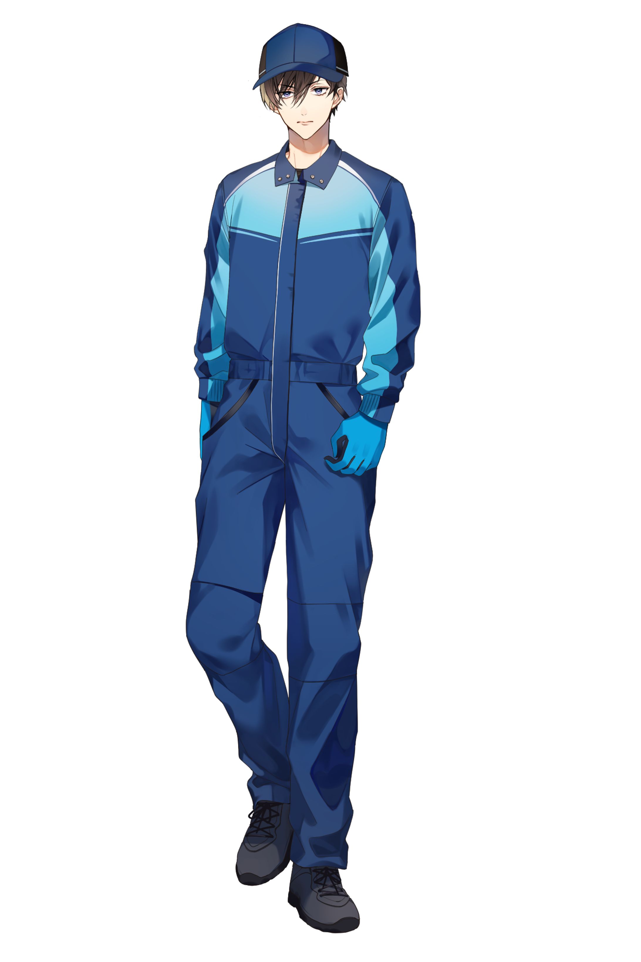 【衣装デザイン＋立ち絵】　『PLUSMATE』北虎源巳　-1