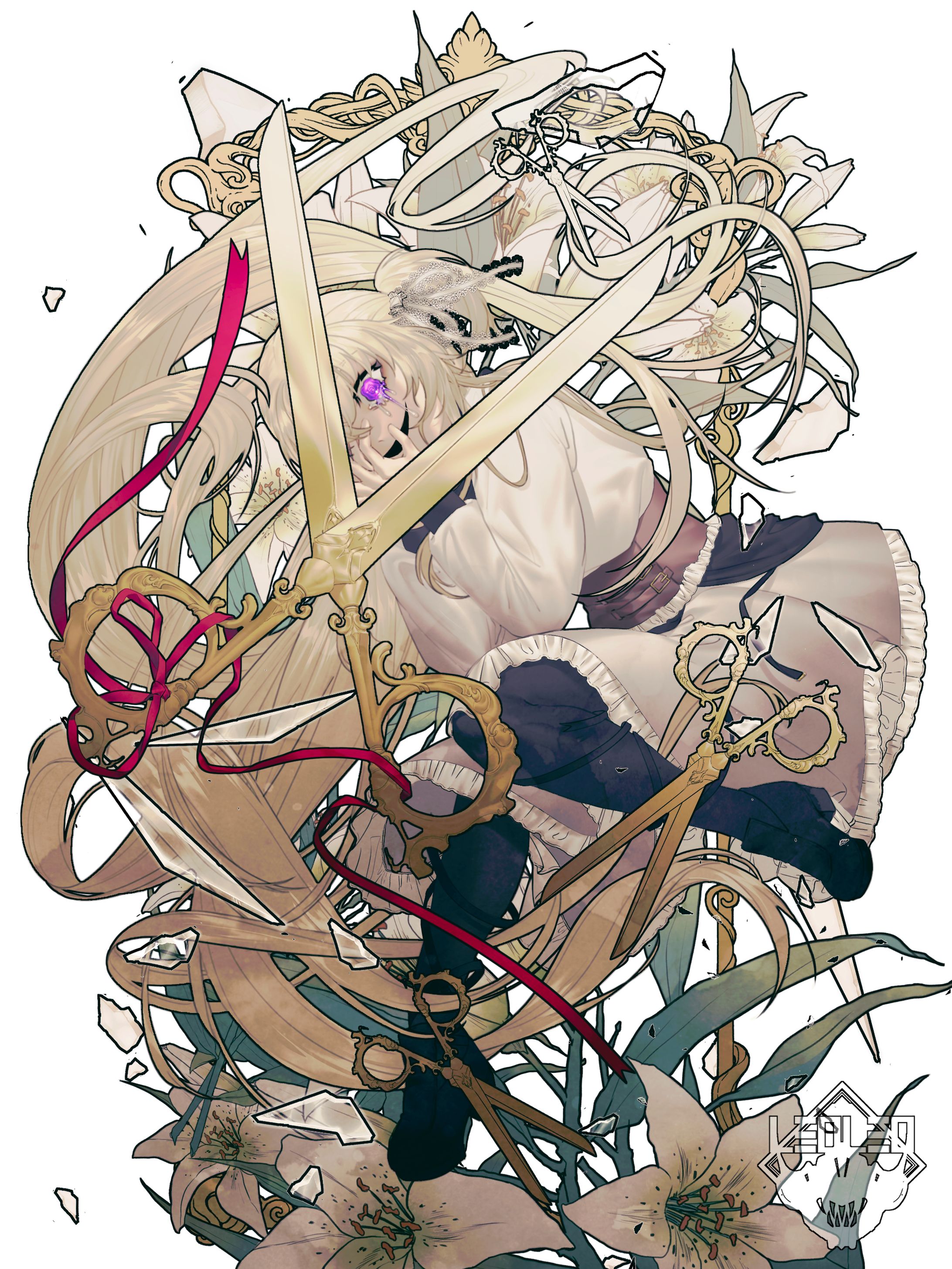 lisette pocket mirror fanart-1