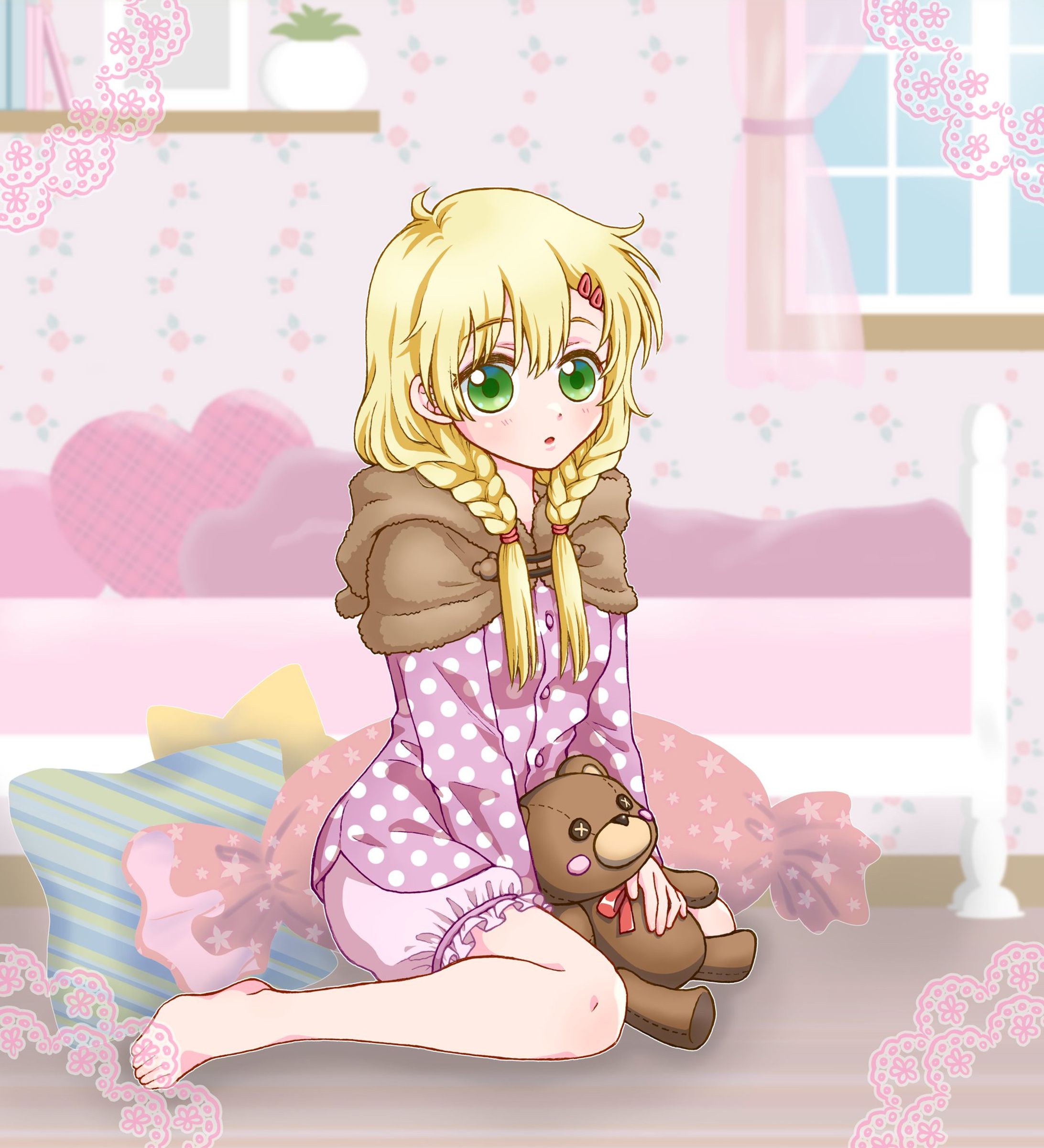 くまとくまりちゃん-1