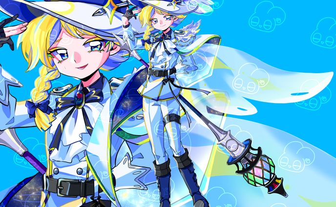 依頼キャラクターデザイン立ち絵