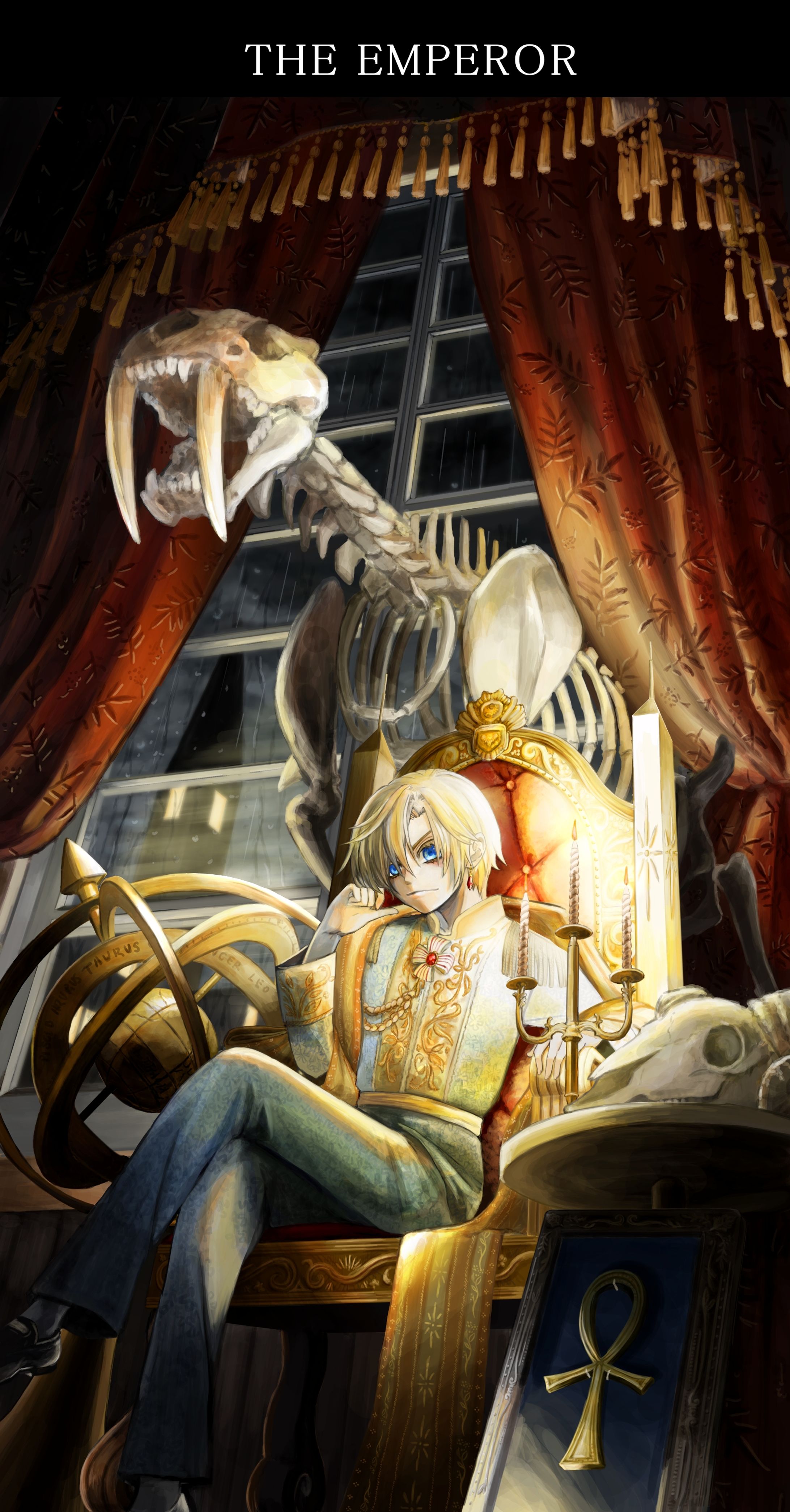 tarotcard　皇帝-1