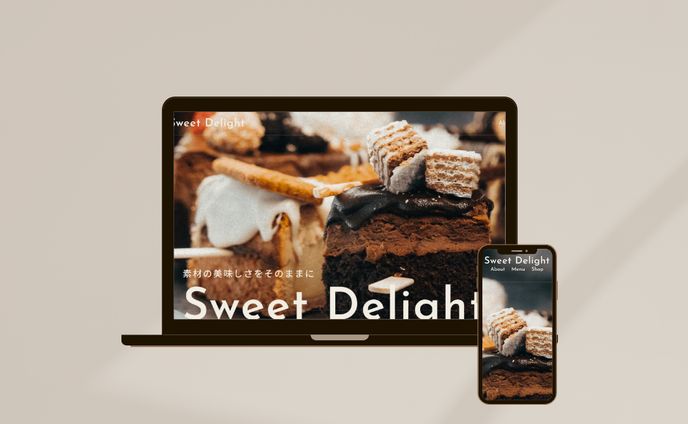 Sweet Delight（デモサイト）