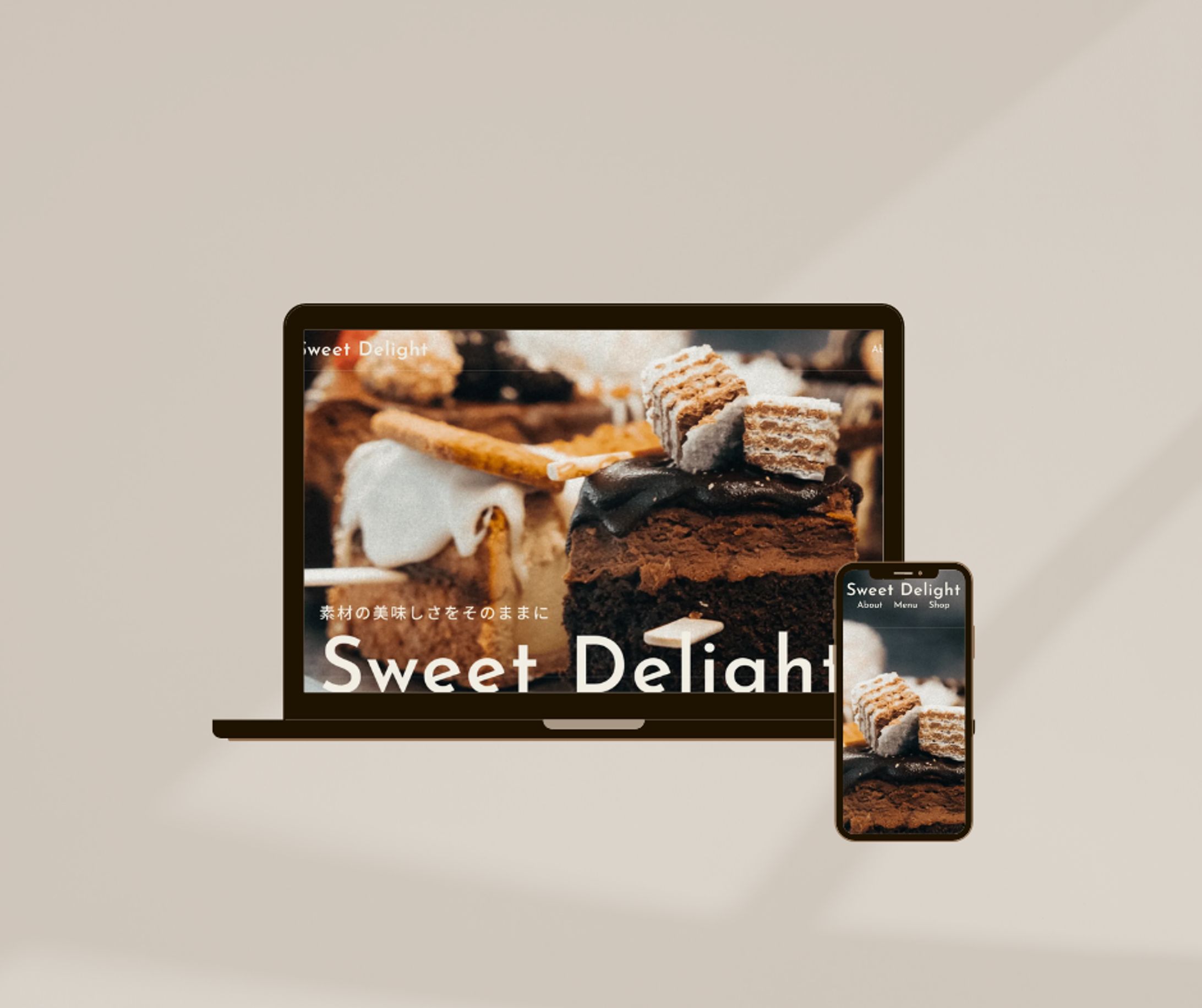 Sweet Delight（デモサイト）-1