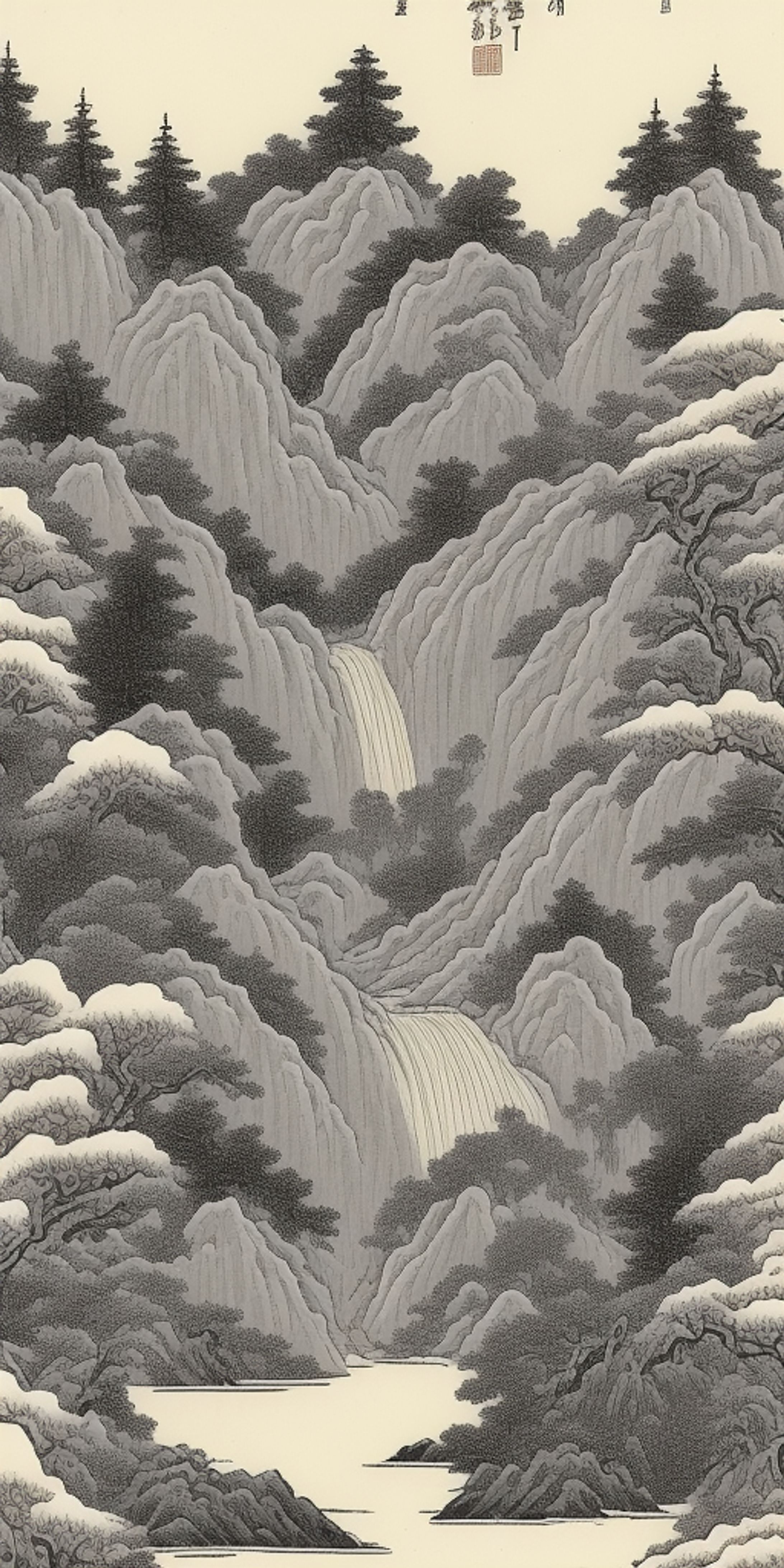 水墨画風-1
