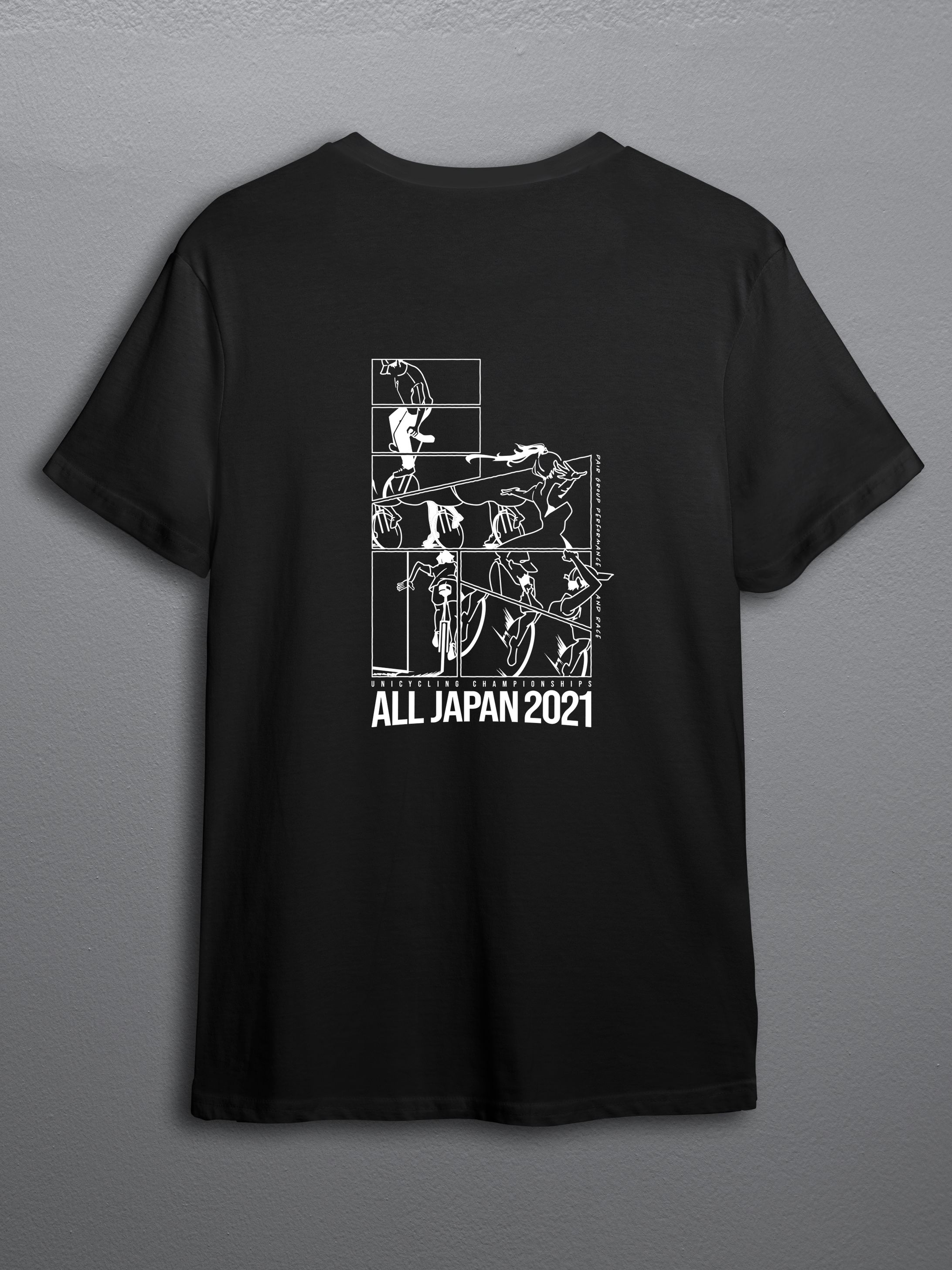 【T シャツデザイン】 2021年全日本大会記念Tシャツ-1