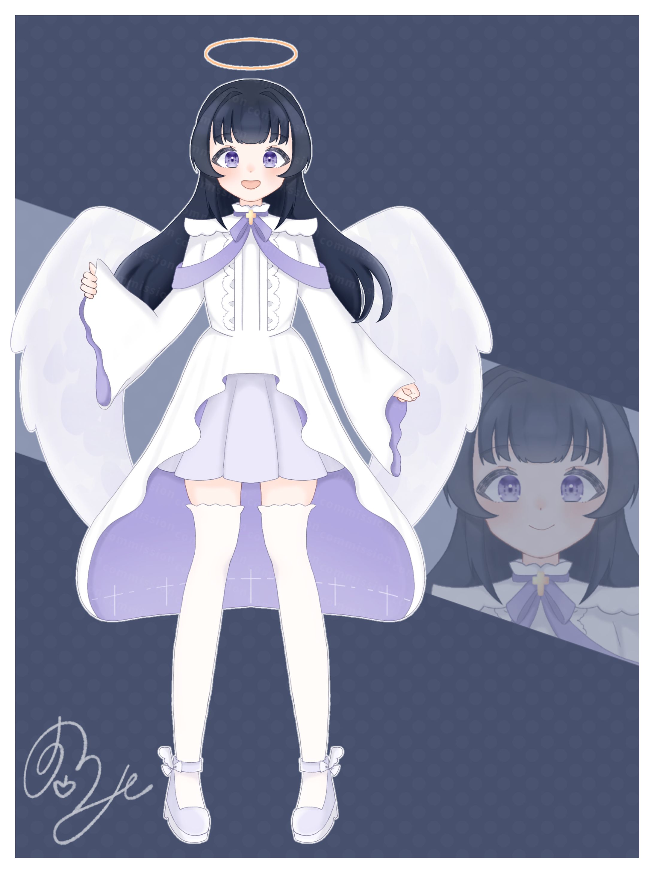 白羽たう様-立ち絵イラスト-1