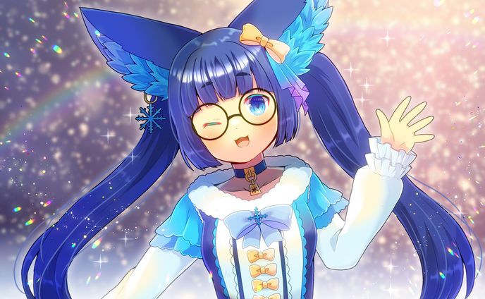 【お仕事】Vtuber Kira Kurotoさん通販ページイラスト