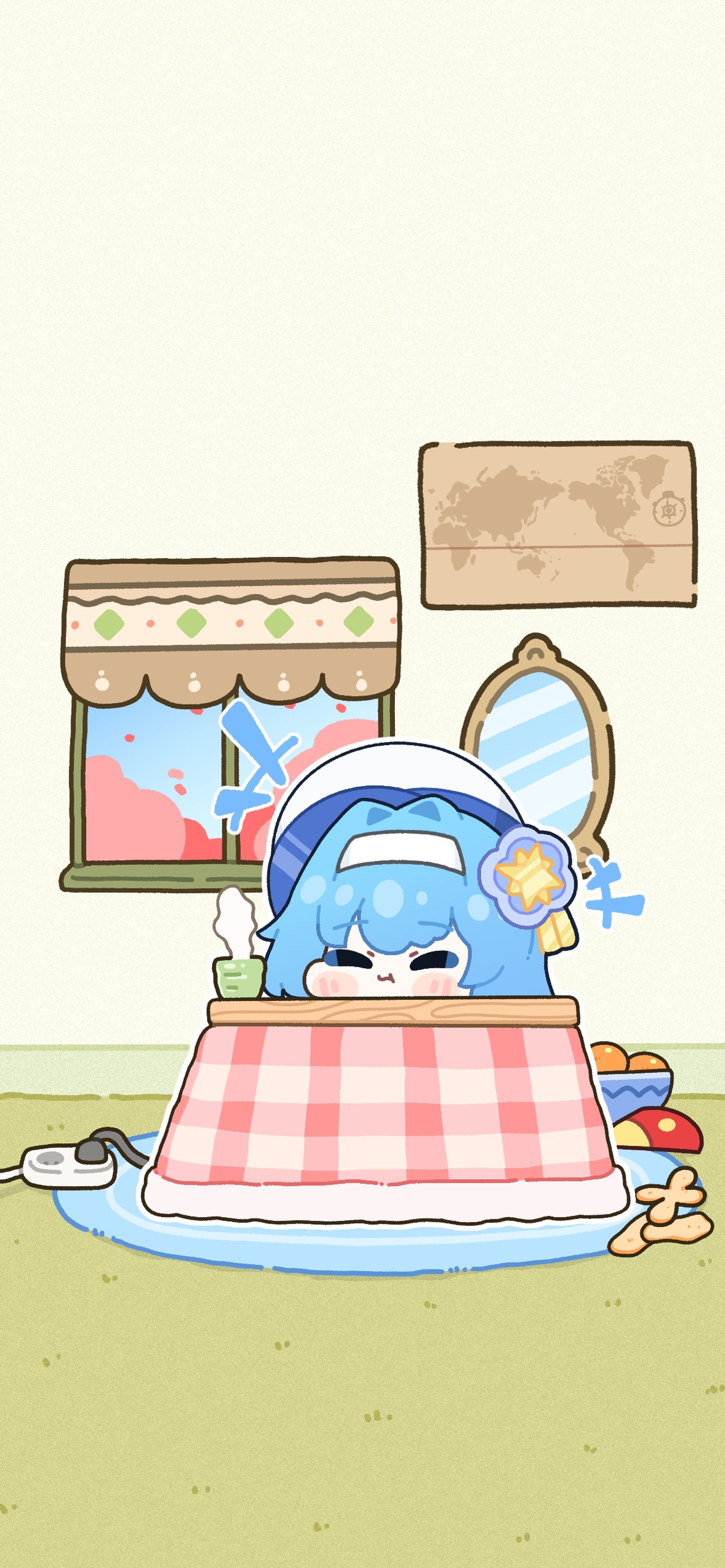 봄 테마_모바일 바탕화면 -1