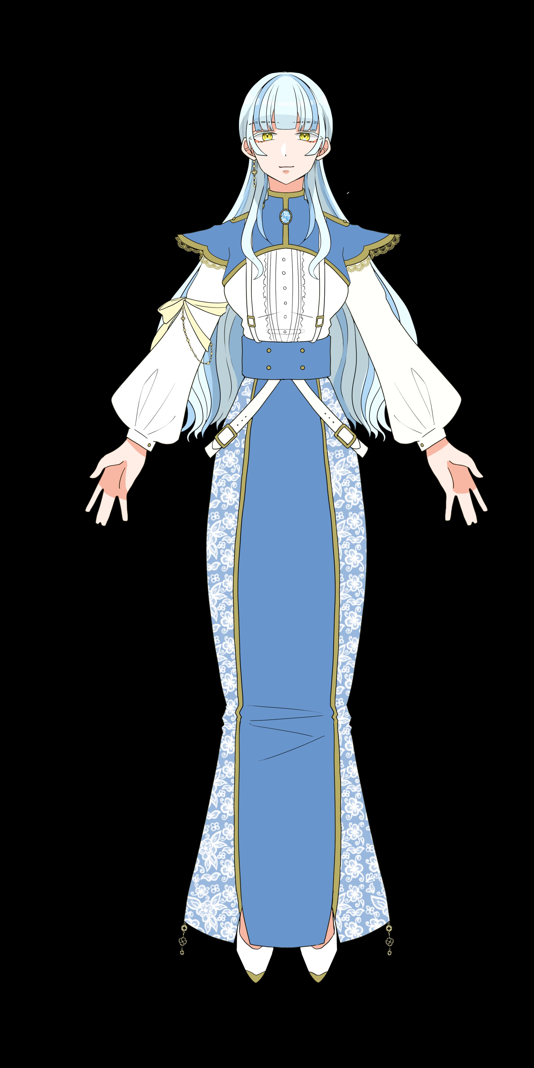立ち絵【ラフデザイン案】-1