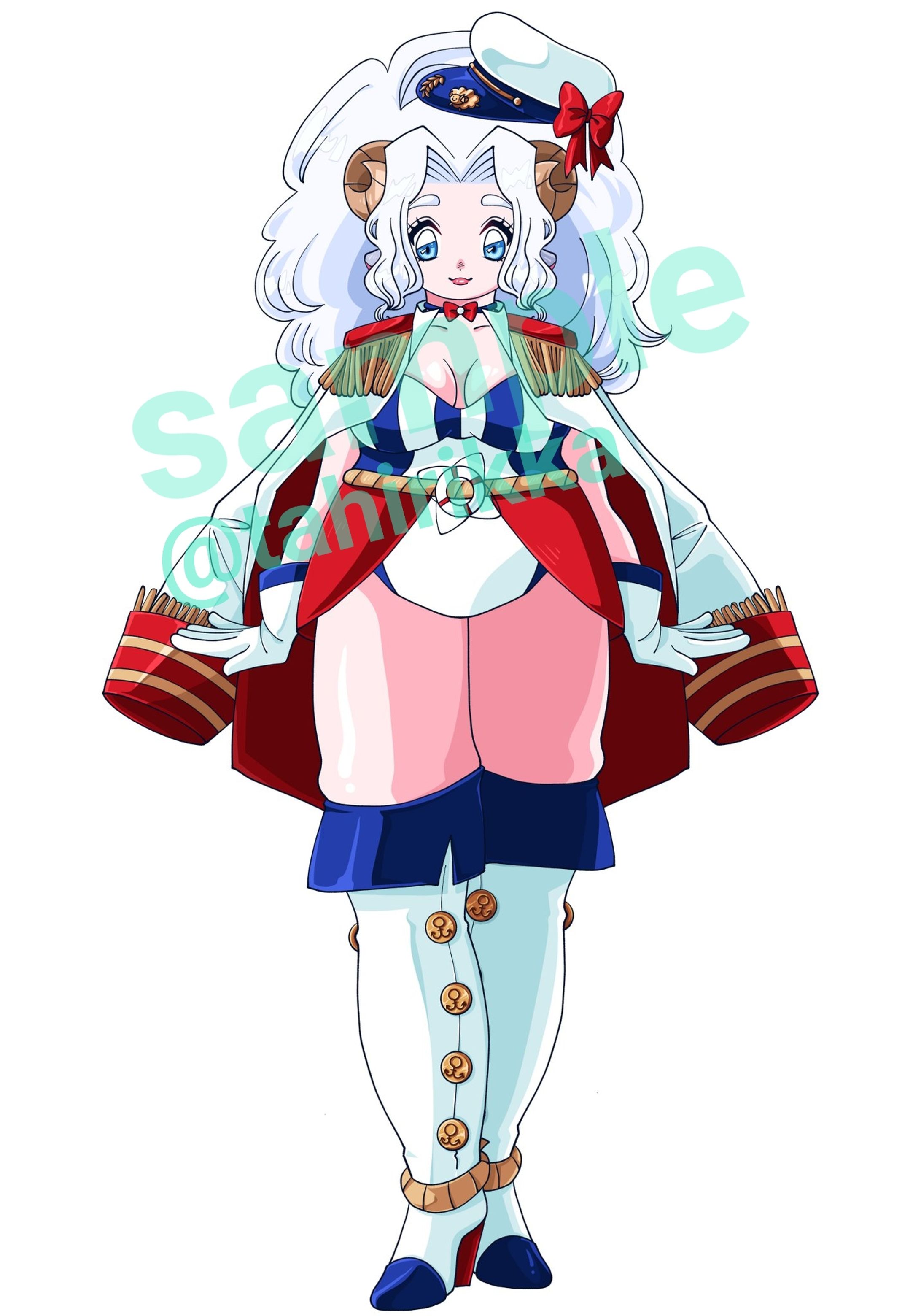 ENVtuber fouwawa様Live2D用イラストデータ-1