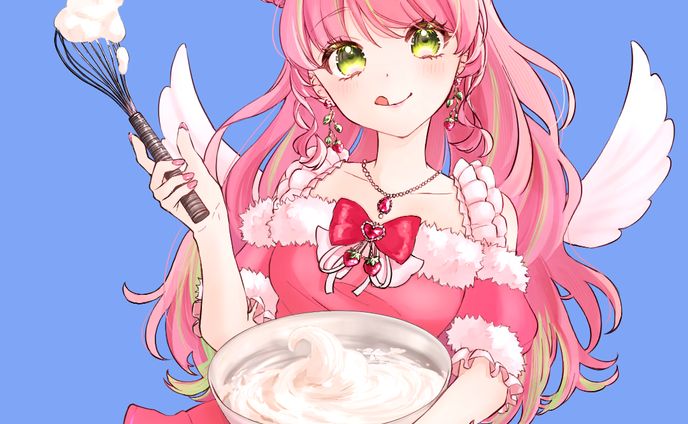 苺恋ゆあ様 バストアップイラスト
