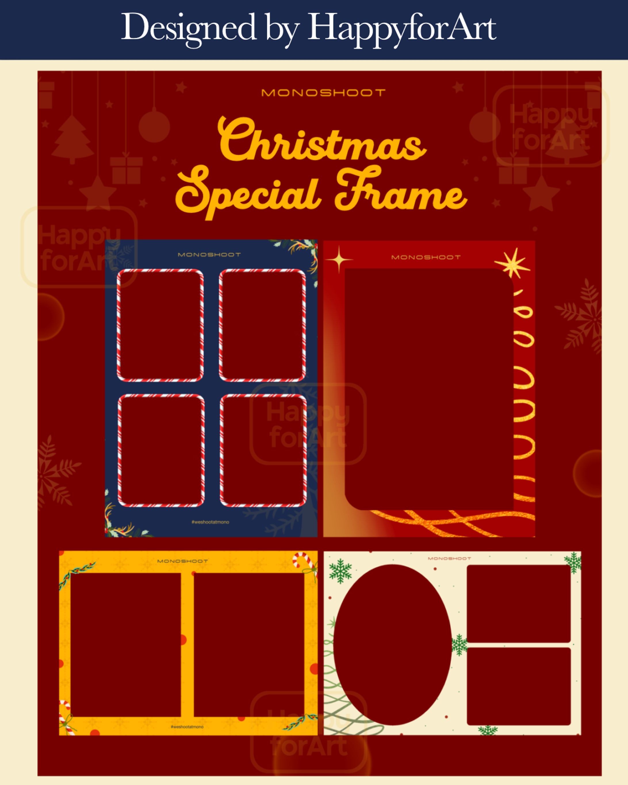 5R photo frame Christmas Frame + feed for promotion on IG (for monoshoot)-1