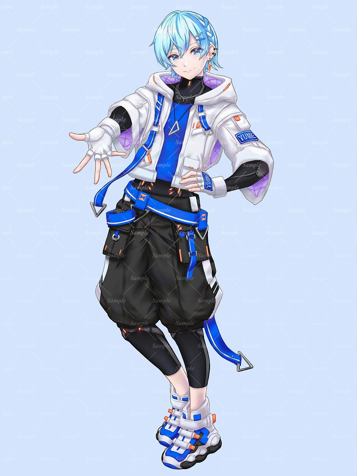 配信用全身イラスト