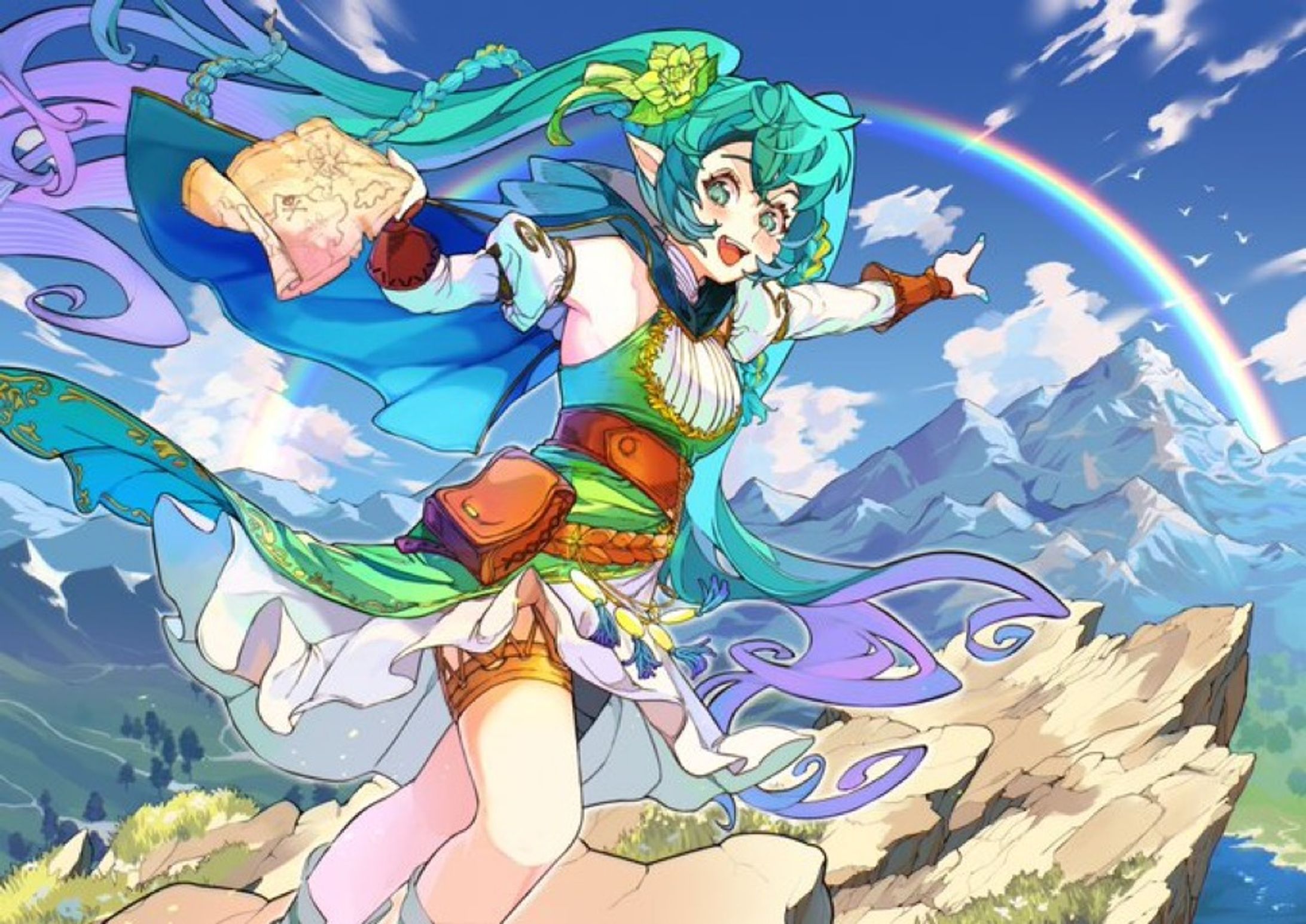 【イラコン】かなでの森×初音ミク-1