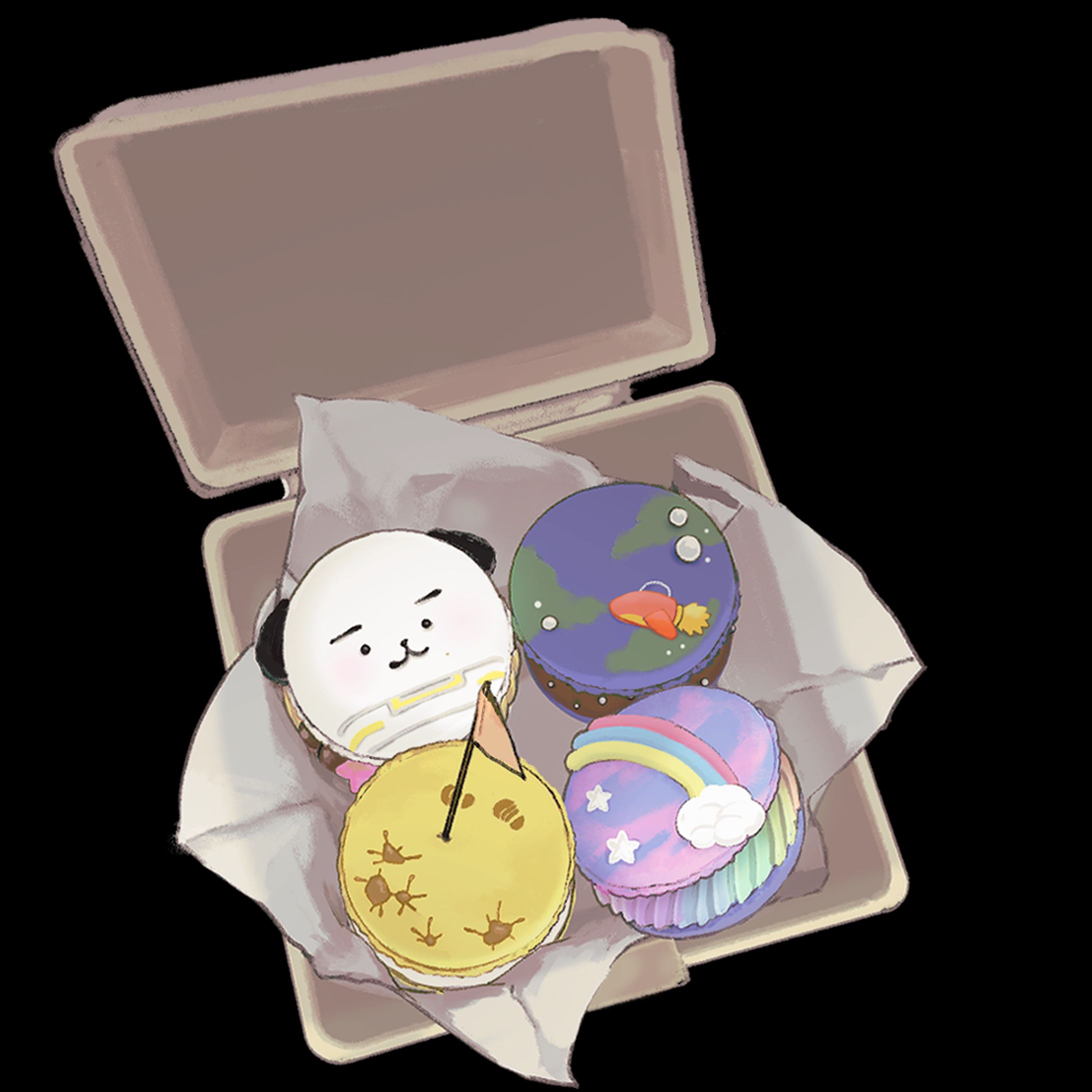 マスコットVのおみせ企画イラスト②-1