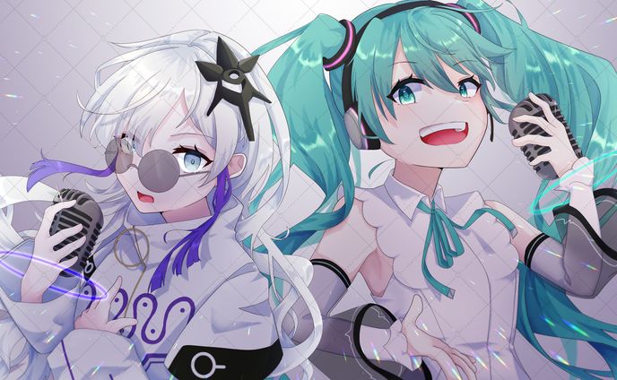 脳内バトルは終わらない！/初音ミク＆星界　MVイラスト