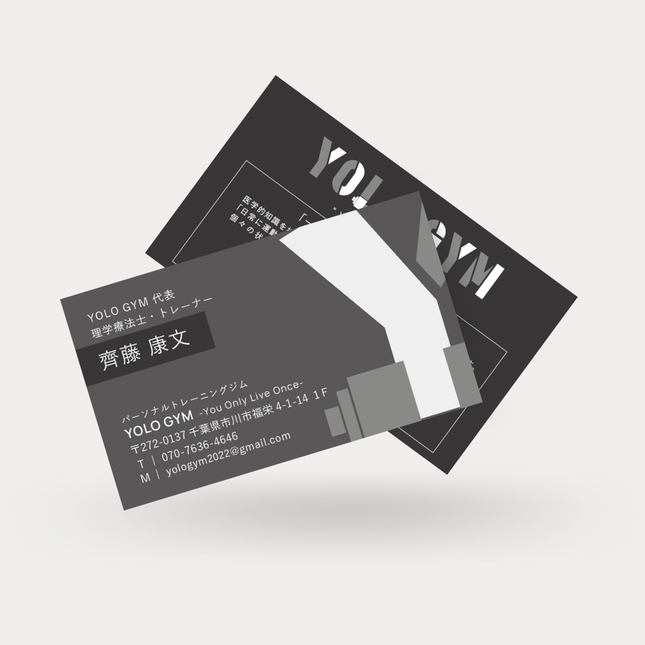 YOLO GYM様 名刺-1