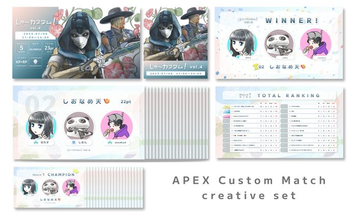 APEX Custom : creative set