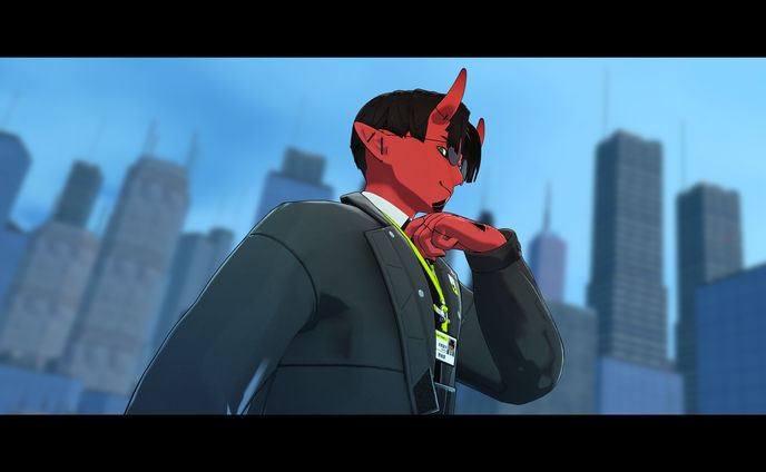 【3DCG】キャラクターモデル