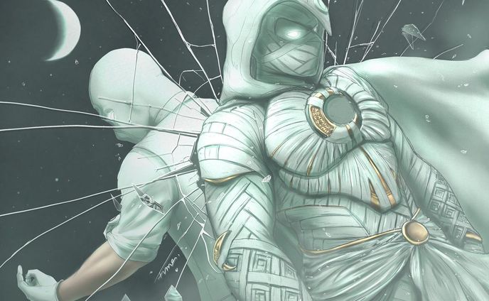 ・メイキング有り #ムーンナイト #moonknight  #mrknight  #konshu  #marvel  #fanarts