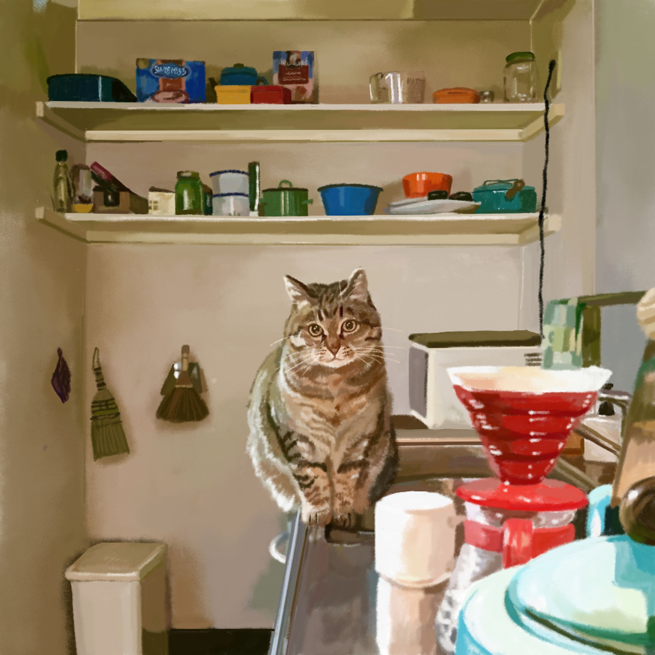 リアル猫イラスト-1