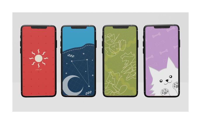 あまつみスマホ背景