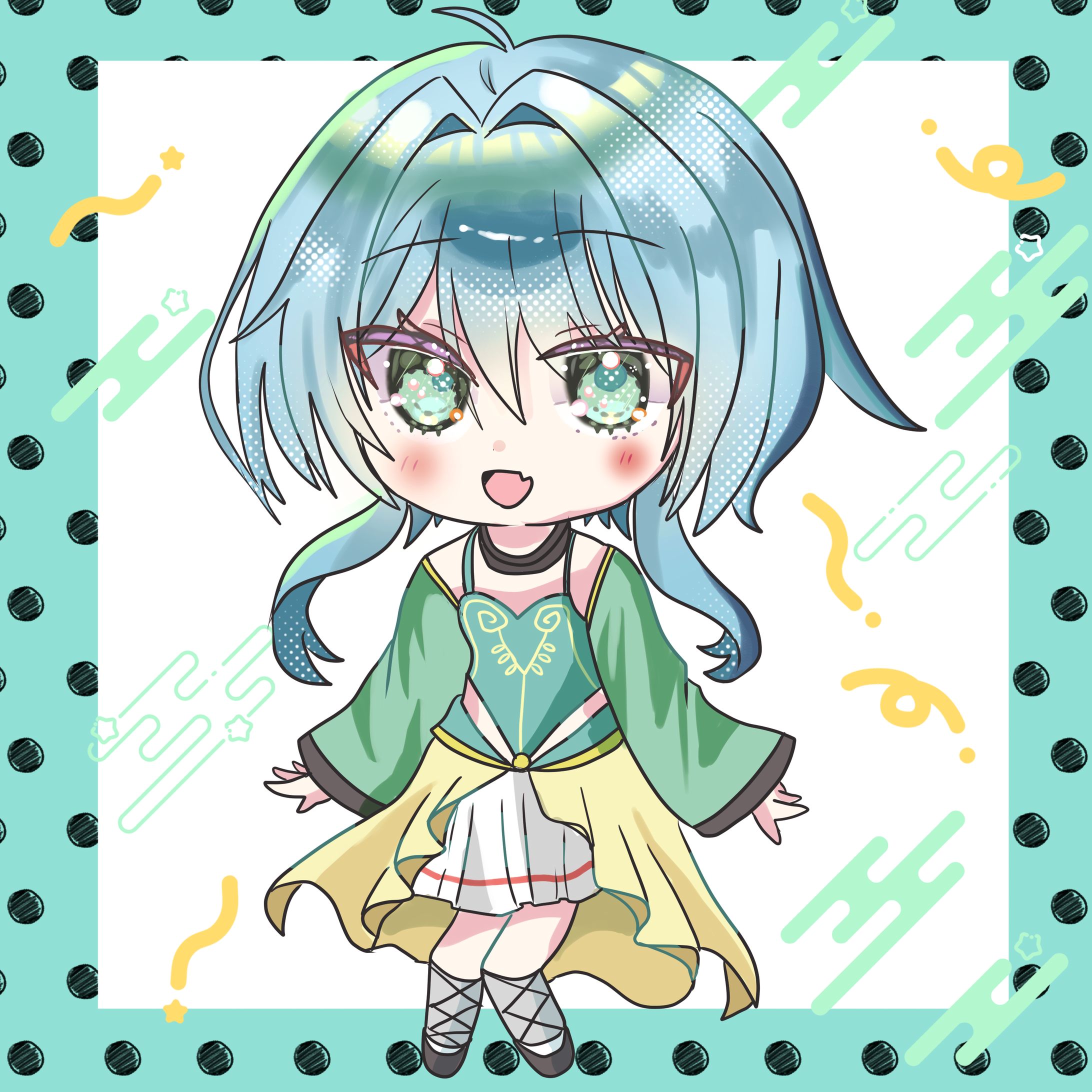 SDキャラ（頭大きめ）-1