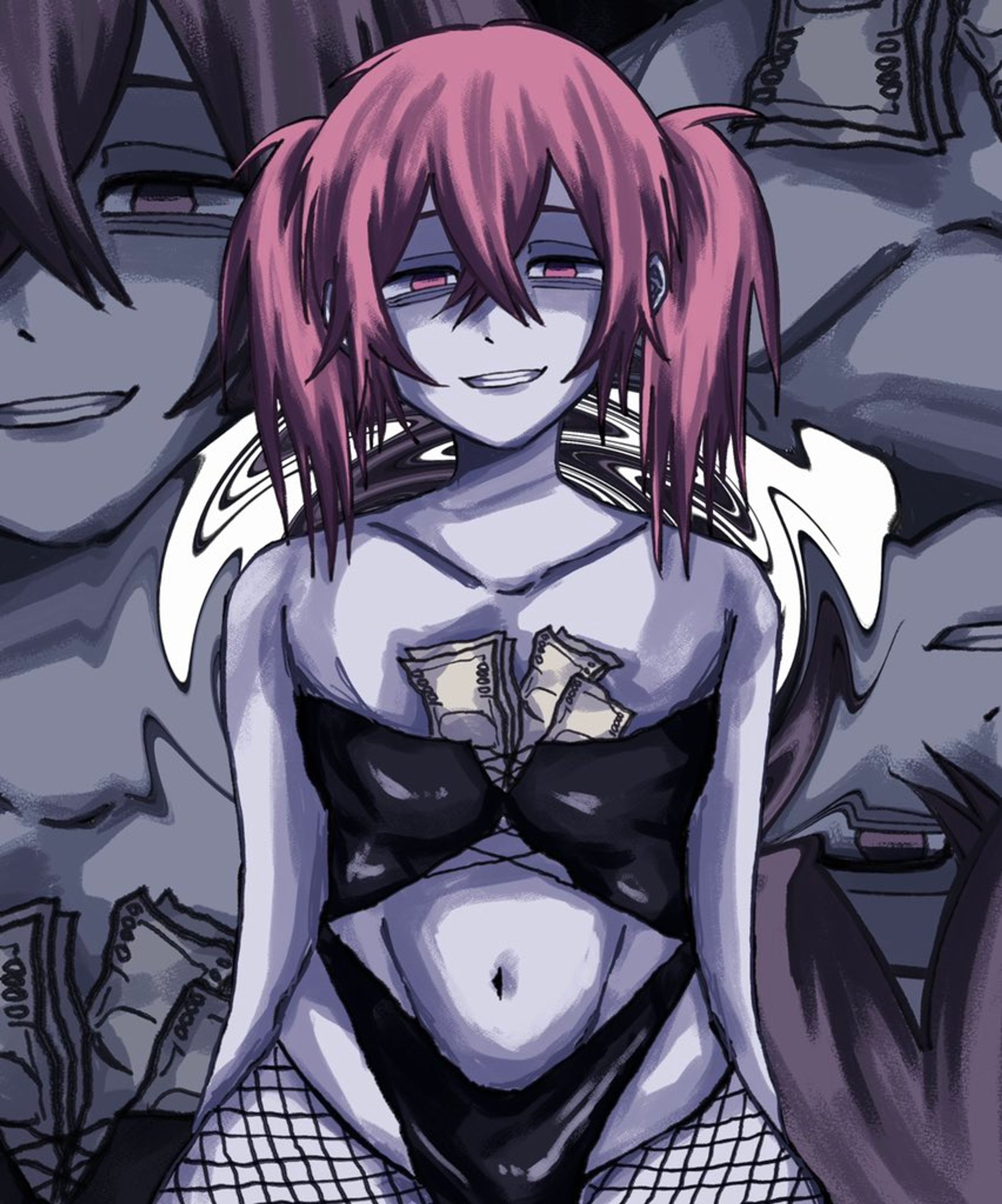 男の娘 イラスト-1