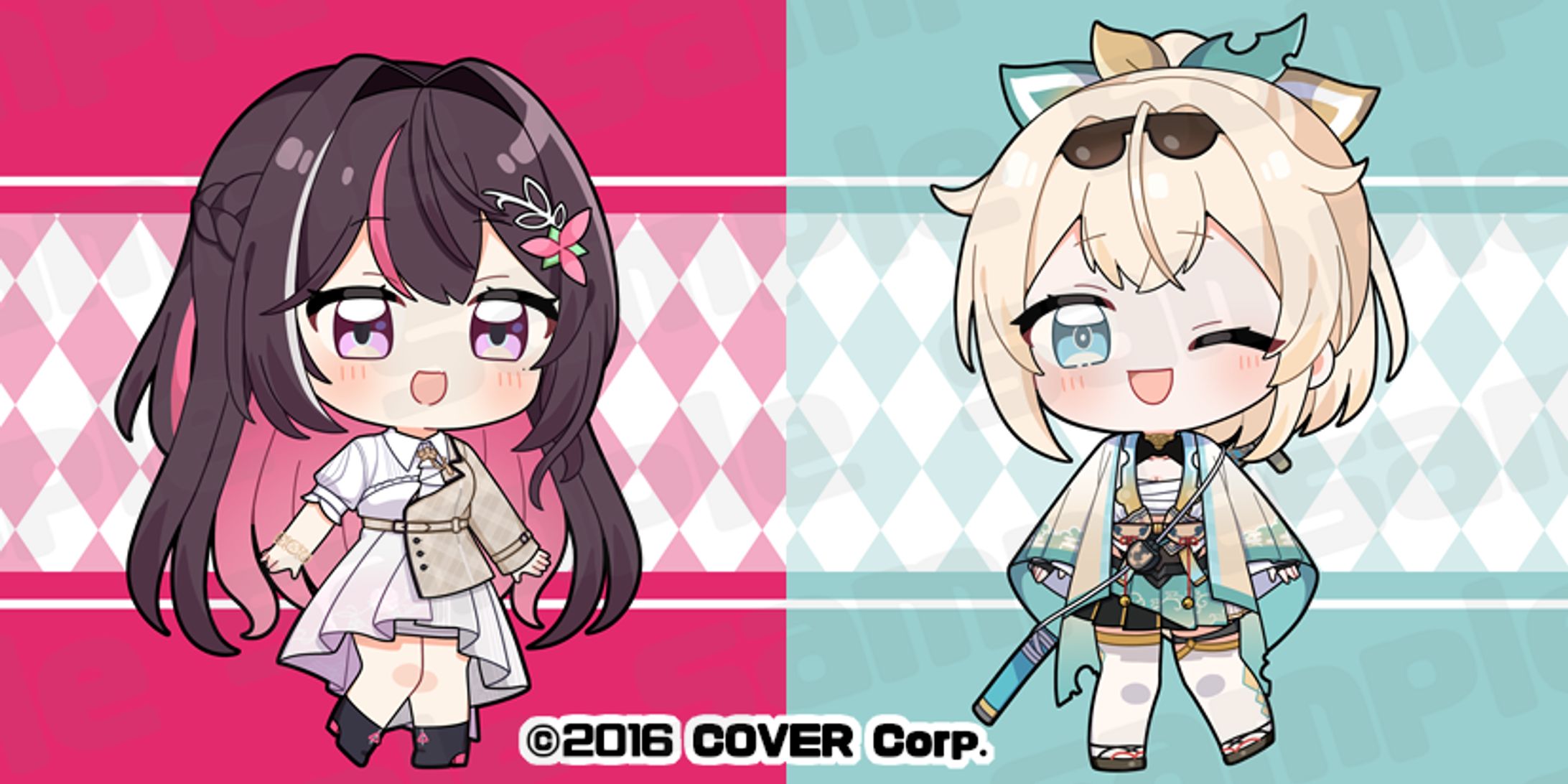 ホロライブ　AZKi　風真いろは　Art Selection　グッズ用イラスト-1