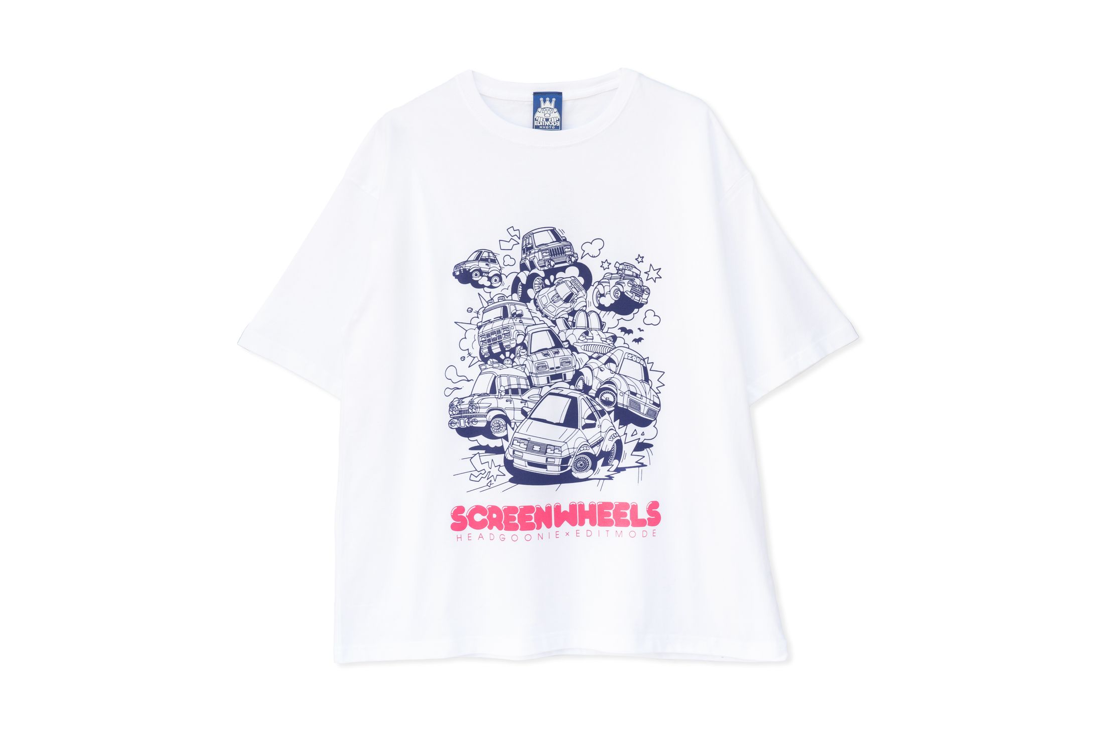 HEADGOONIE×EDITMODE オリジナルTシャツのイラストとフォントデザイン-1