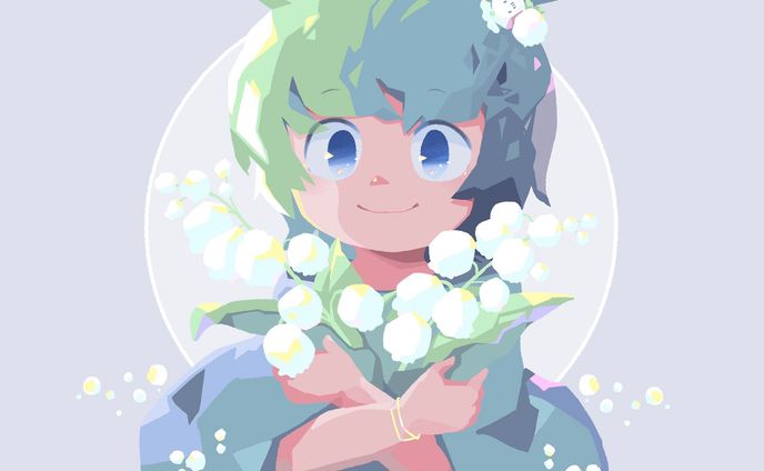 絵を描く、character