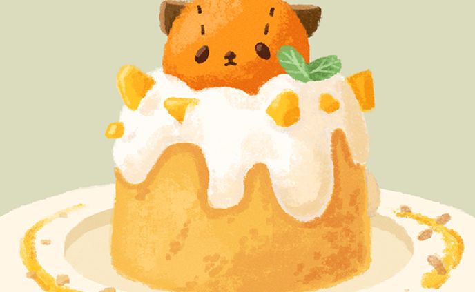 シフォンケーキ