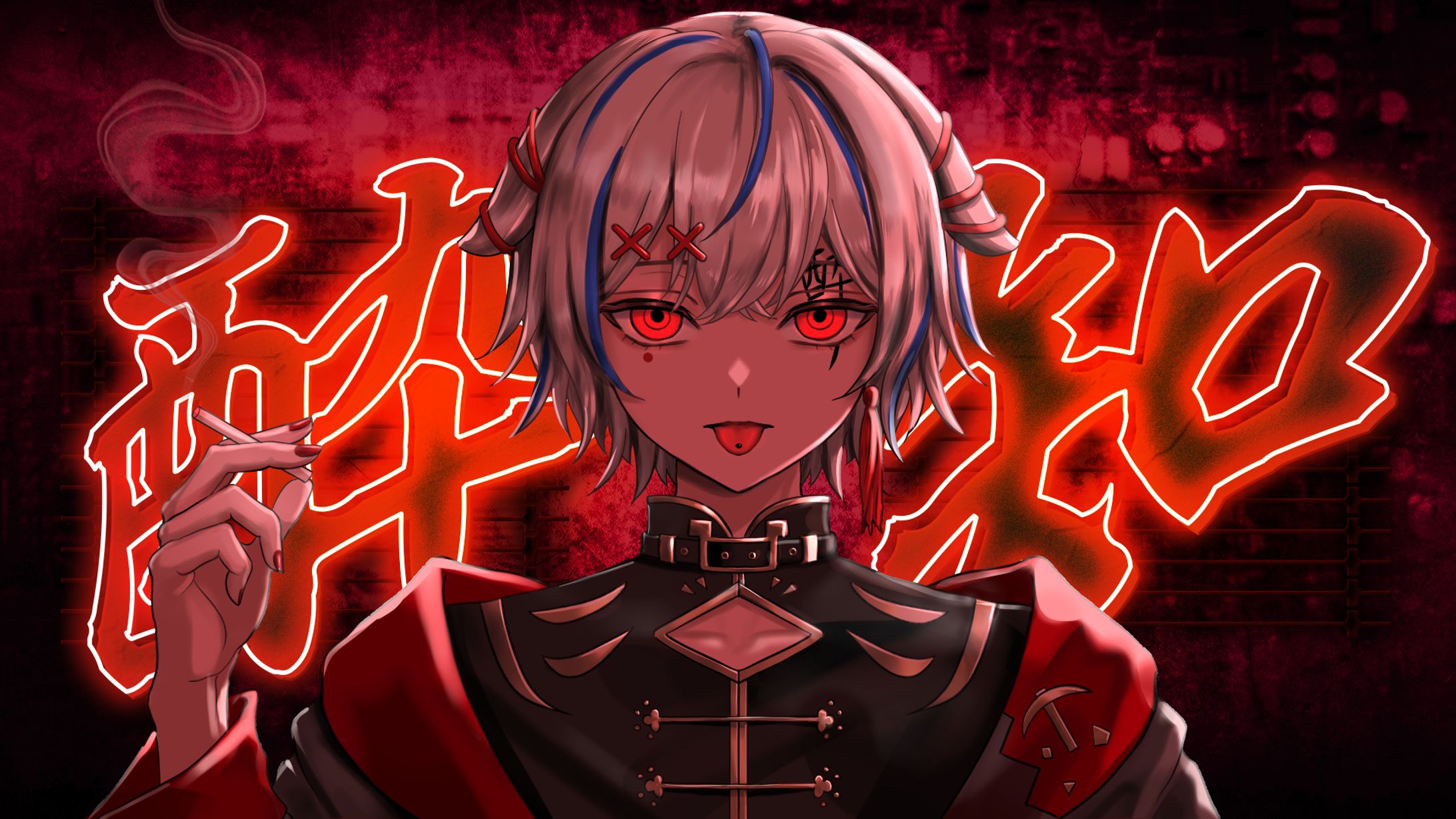 【仕事絵】ニグ様酔いどれ知らずMV用イラスト-1