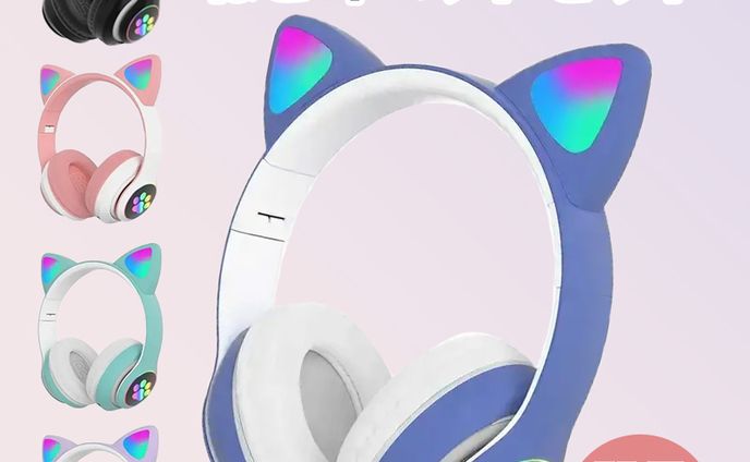 ねこ耳ヘッドセット