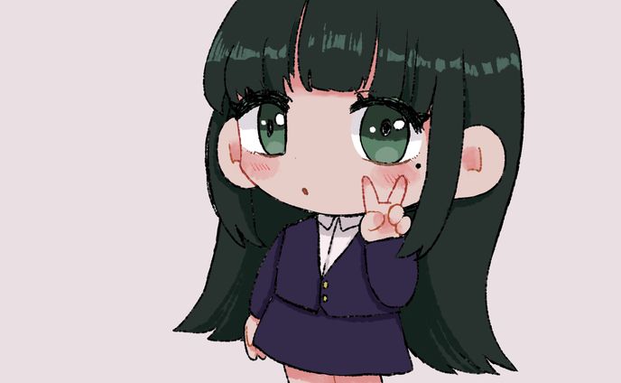 グラフィックデザイナー、ミニキャライラスト