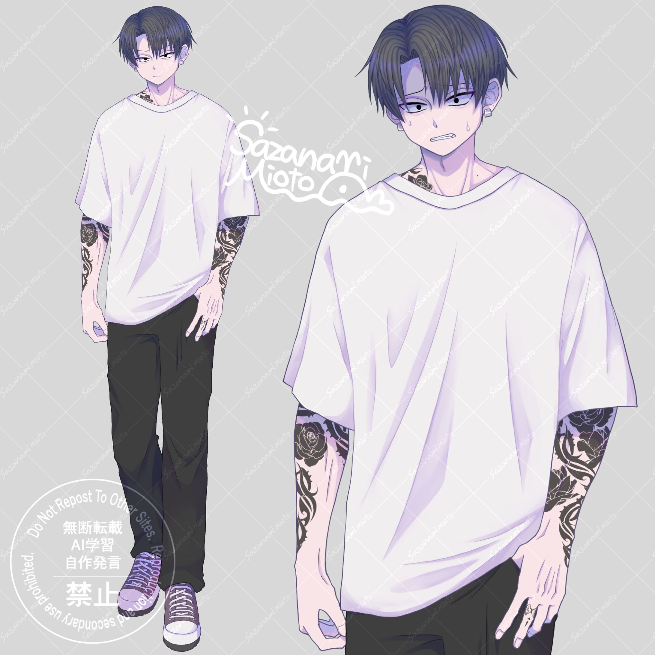 立ち絵サンプル - 8-1