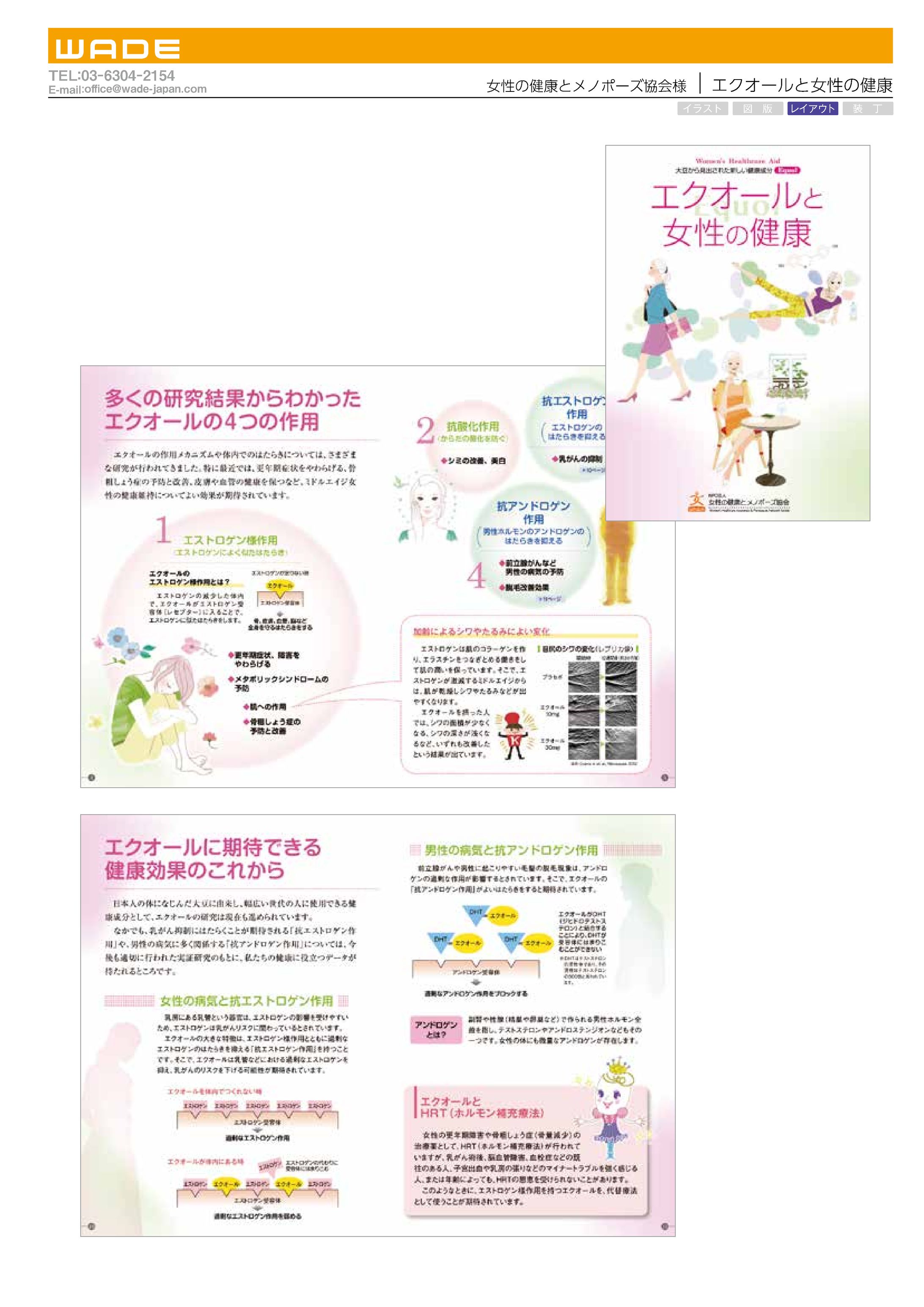 Design 55 女性の健康とメノポーズ協会様 エクオールと女性の健康-1