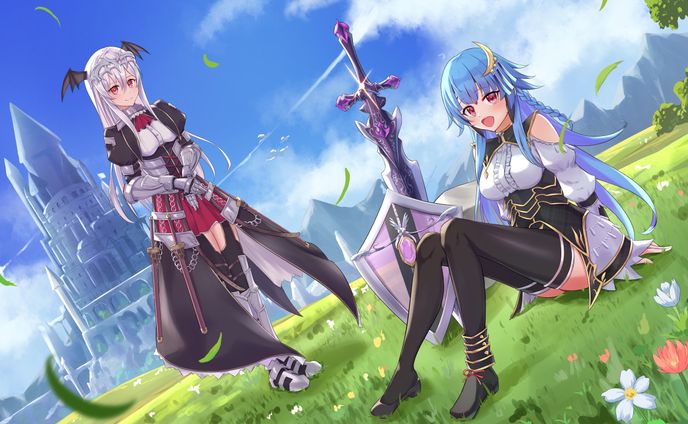 仕事絵【ファンタジー1枚絵】
