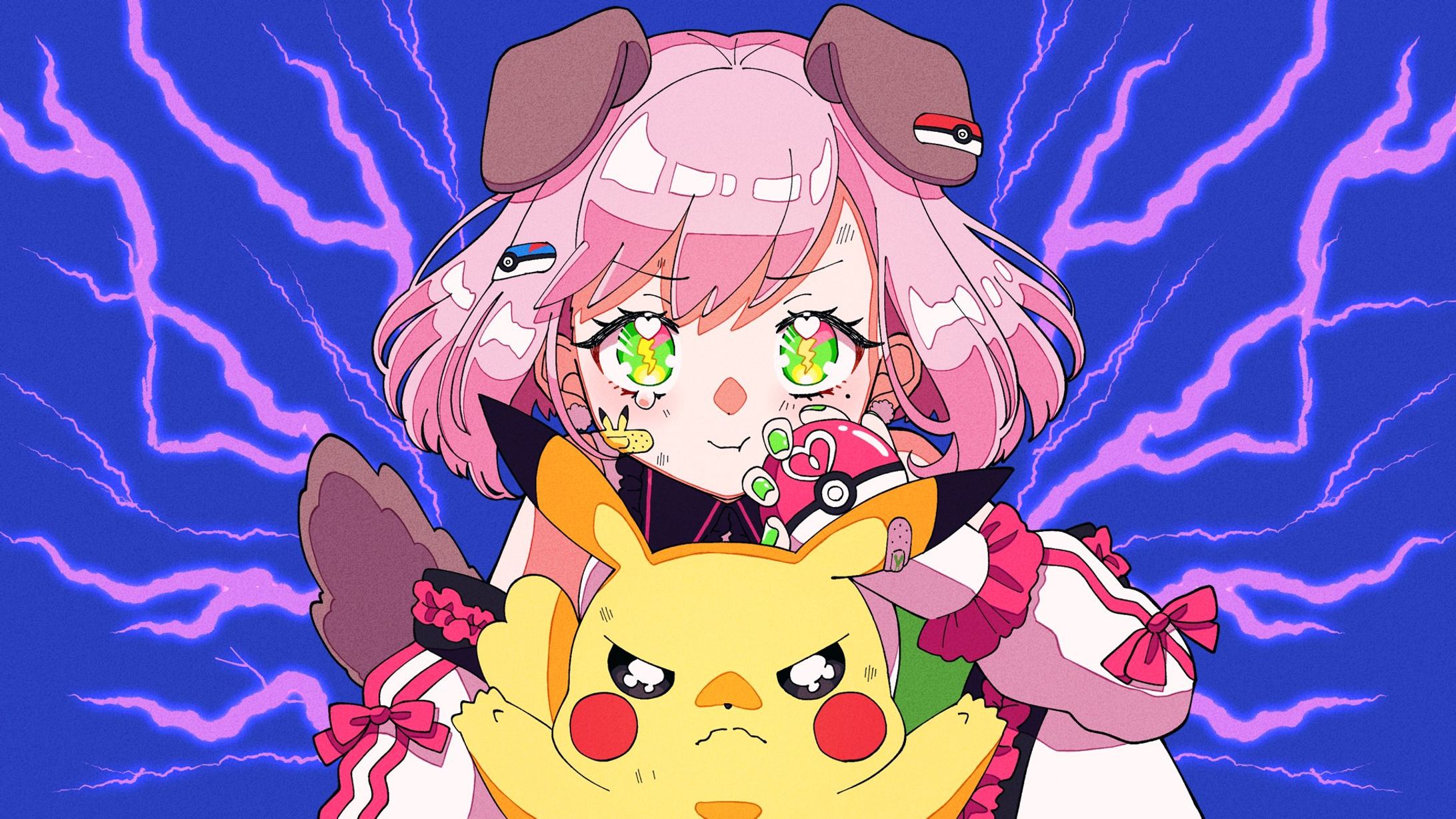 【ﾌﾘｰ】楽曲MVイラスト(ボルテッカー covered by いぬん)-1