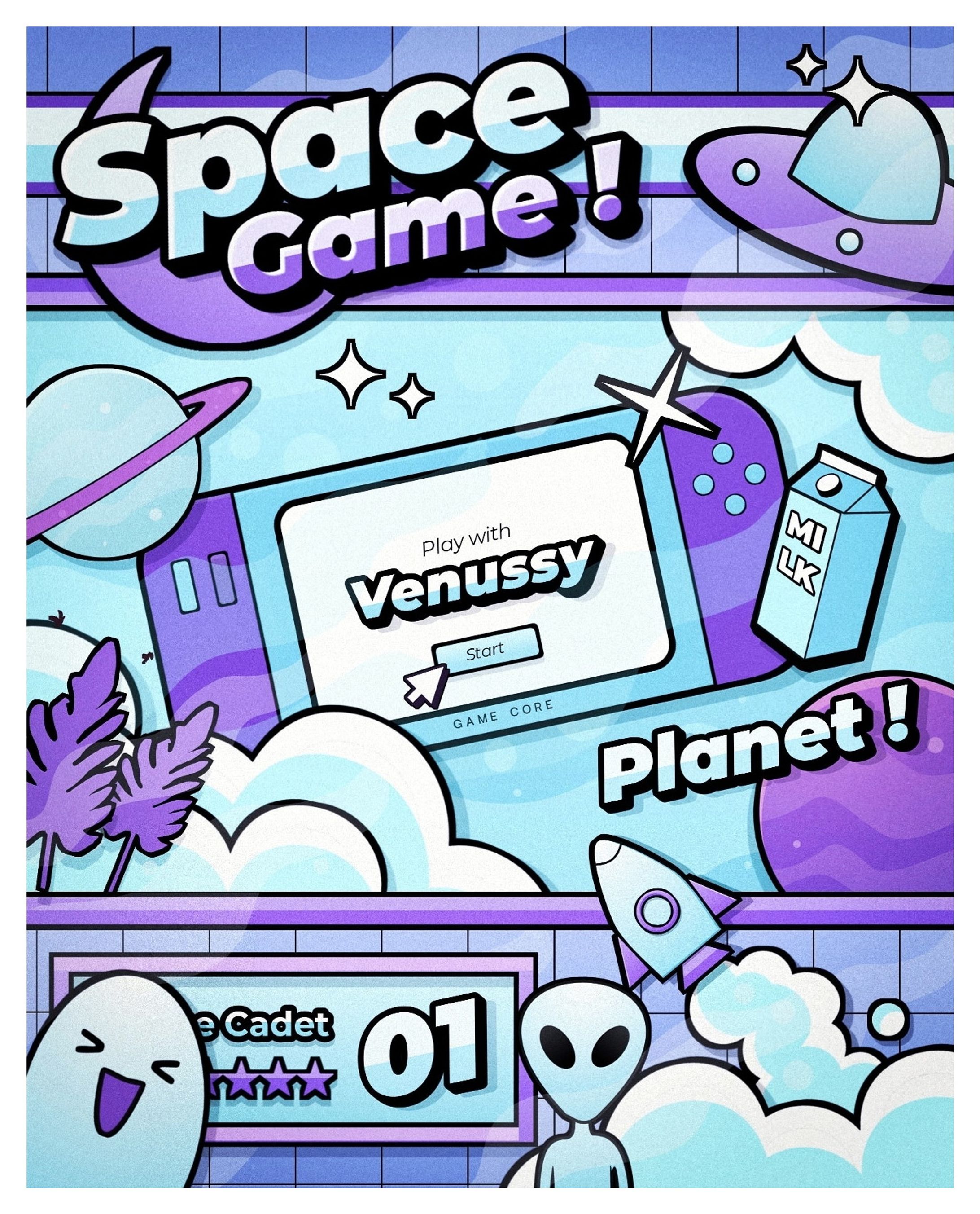 Space Game Poster -1