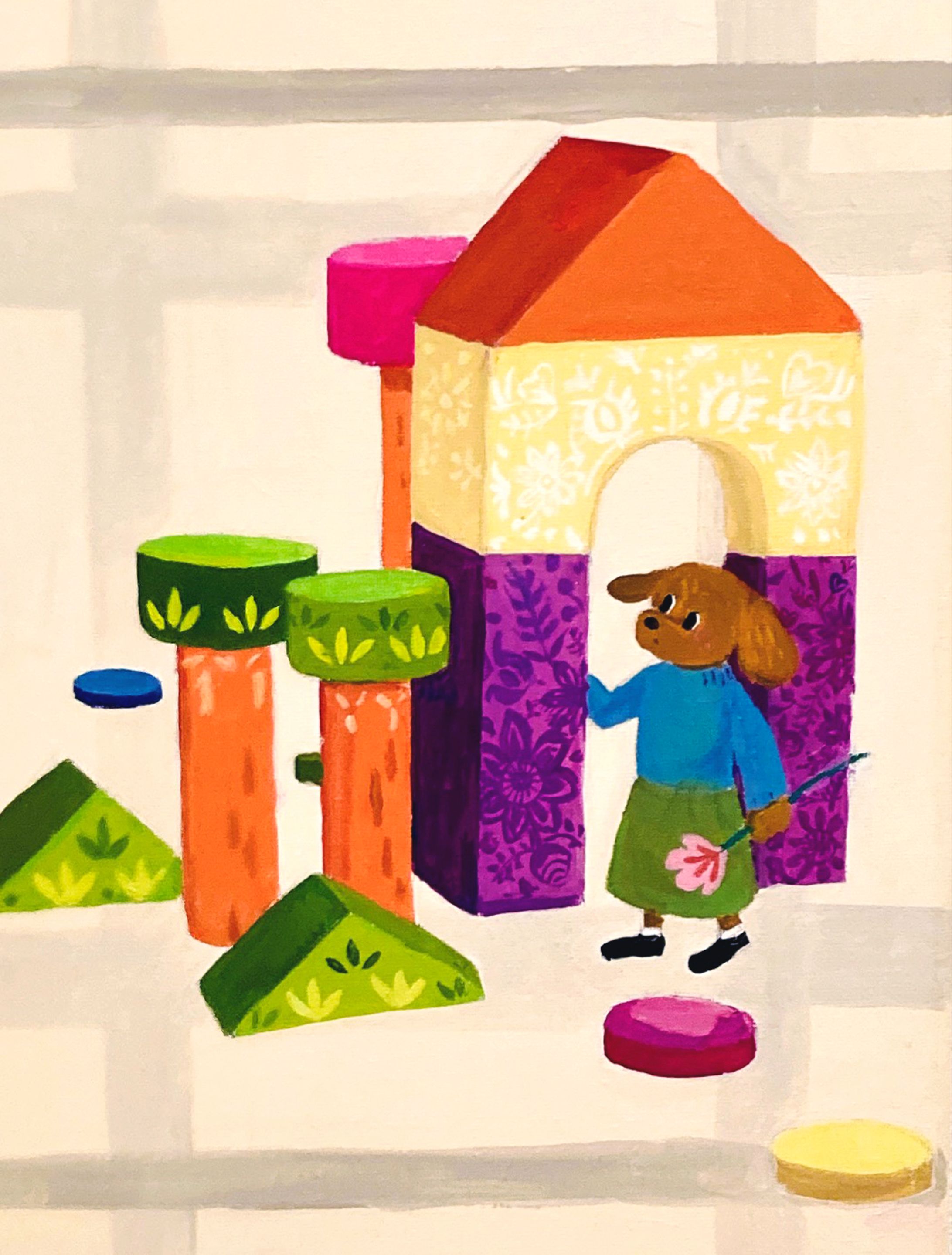 2025年個展作品「つみき」-1